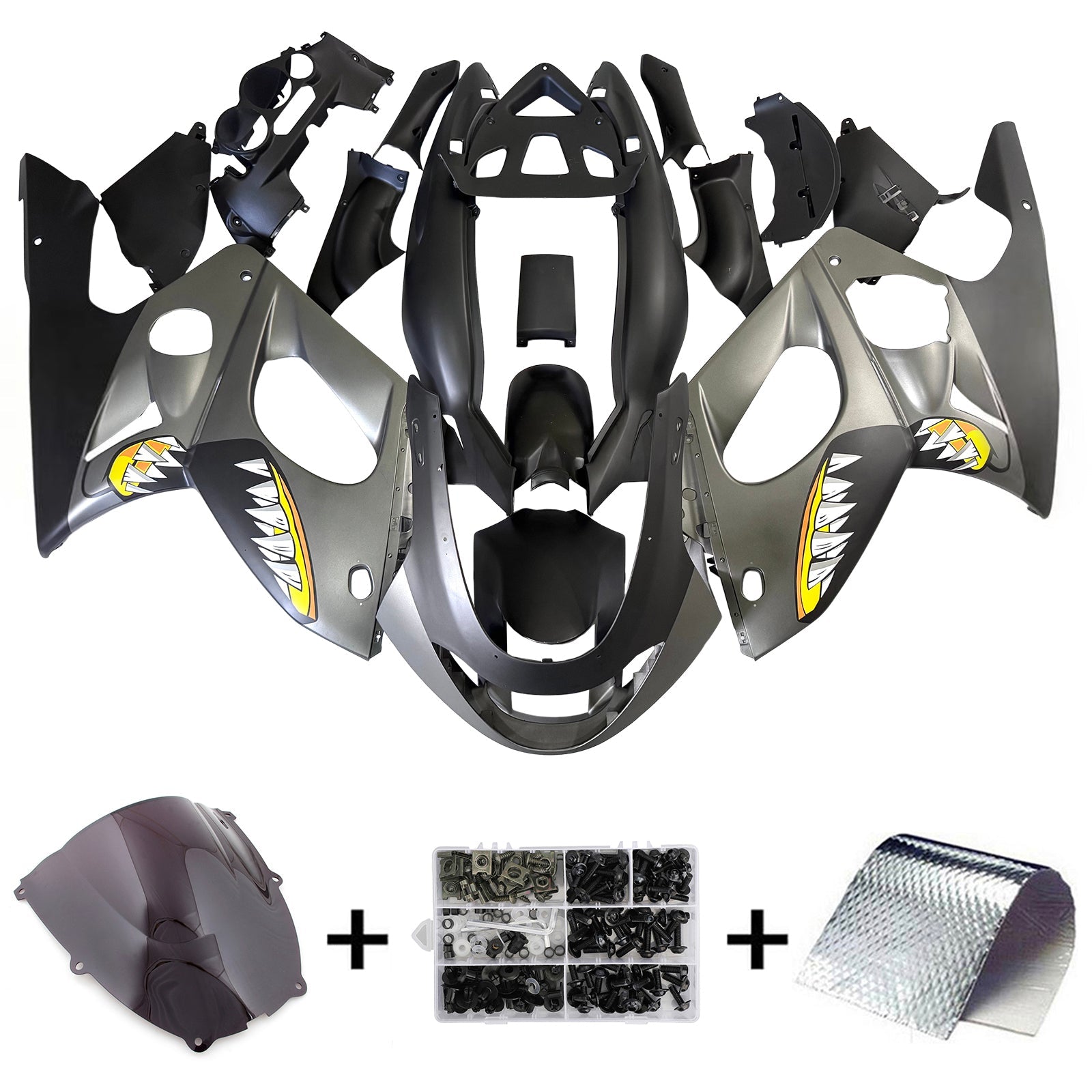 Yamaha YZF 600R Thundercat 1996-2007 Fairing Kit Bodywork Plastic ABS