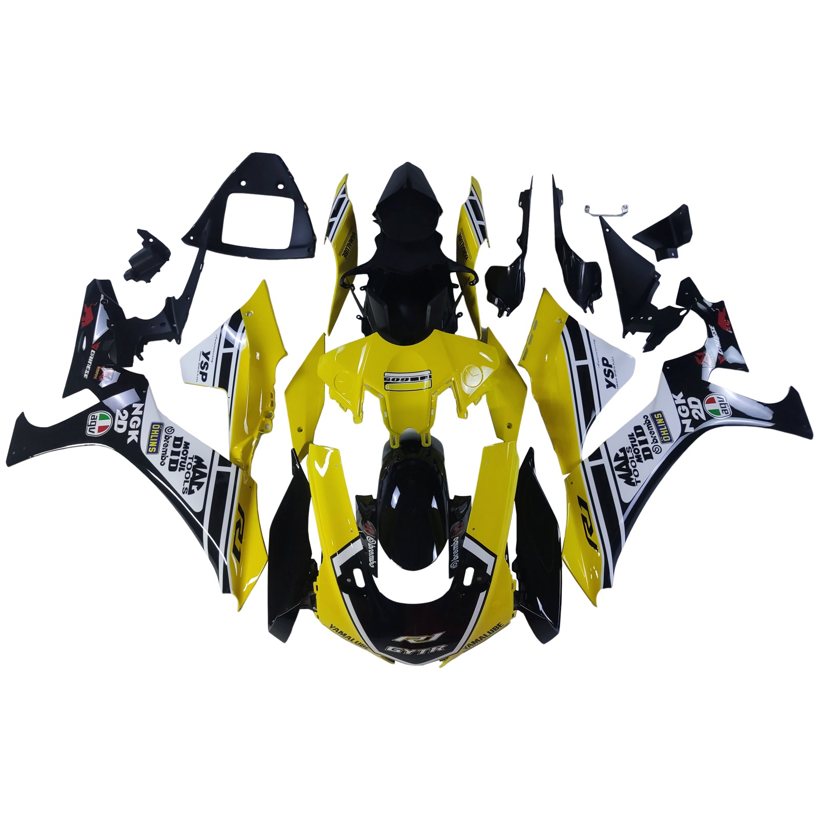 Yamaha YZF R1 2020-2024 Fairing Kit Bodywork Plastic ABS