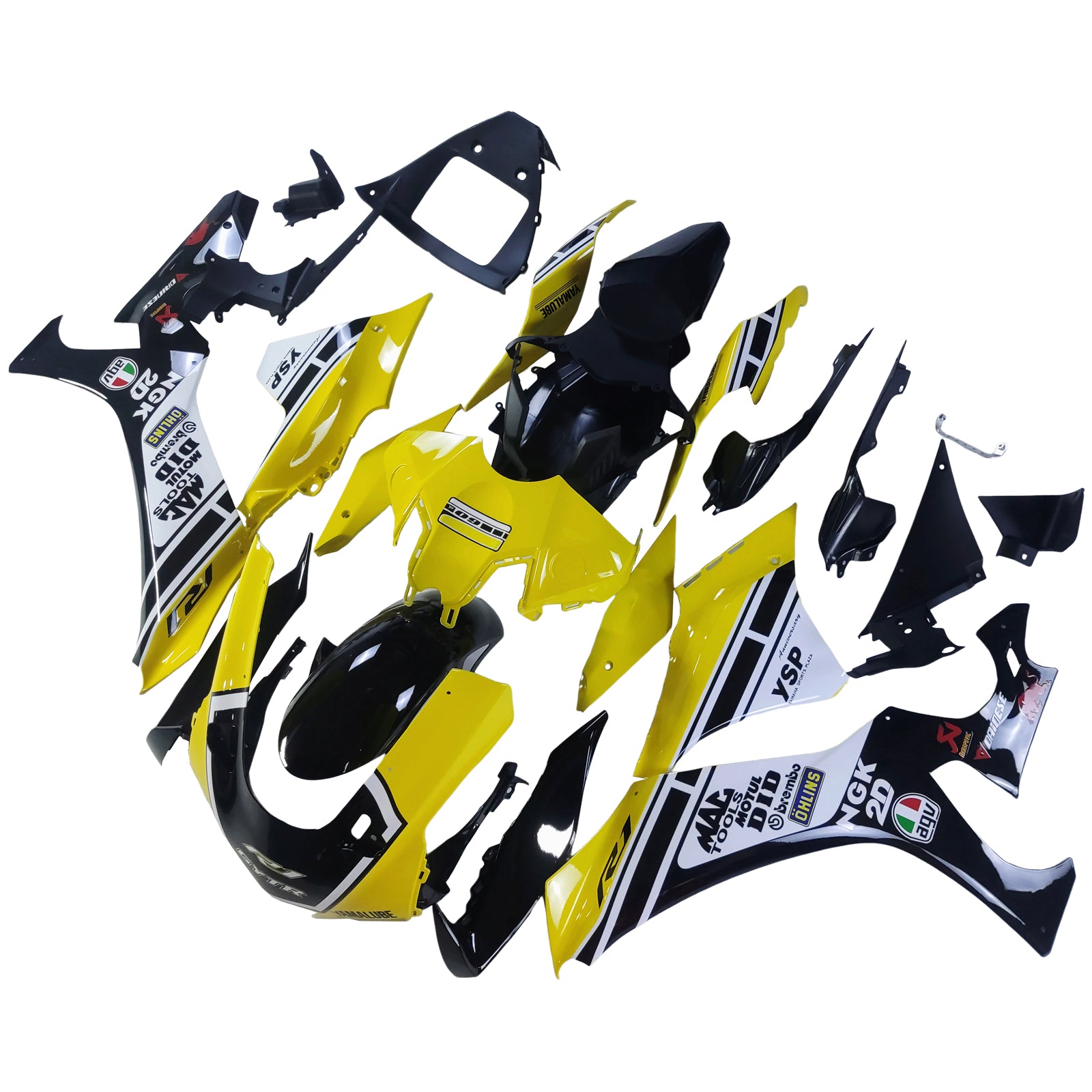 Yamaha YZF R1 2020-2024 Fairing Kit Bodywork Plastic ABS