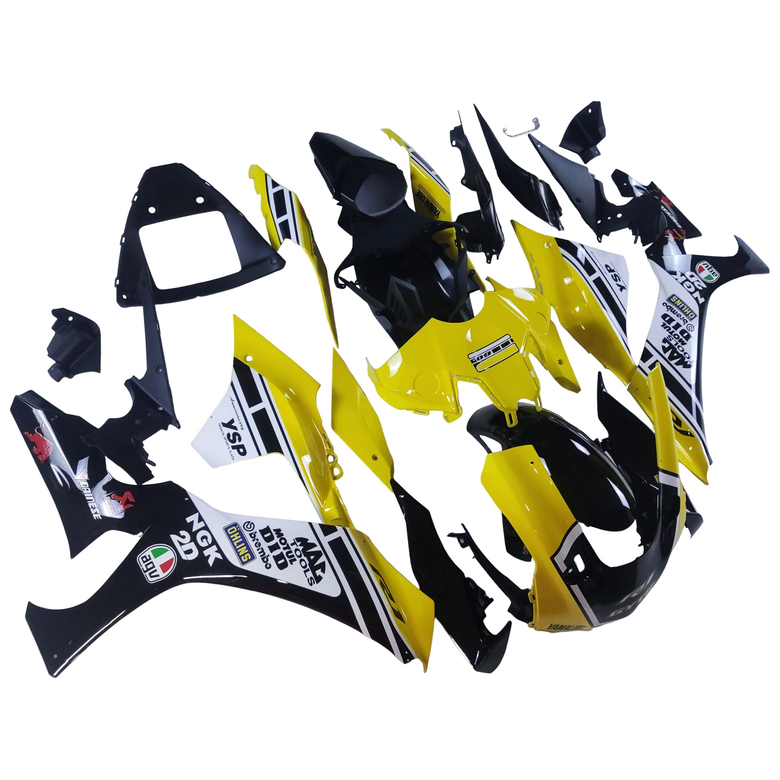 Yamaha YZF R1 2020-2024 Fairing Kit Bodywork Plastic ABS