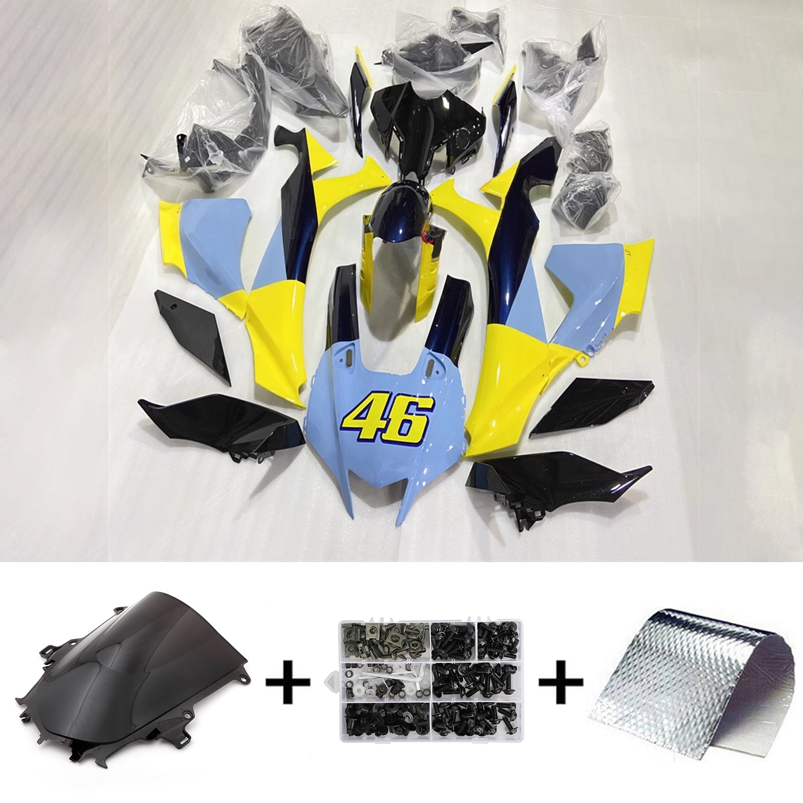 Yamaha YZF R1 2020-2024 Fairing Kit Bodywork Plastic ABS