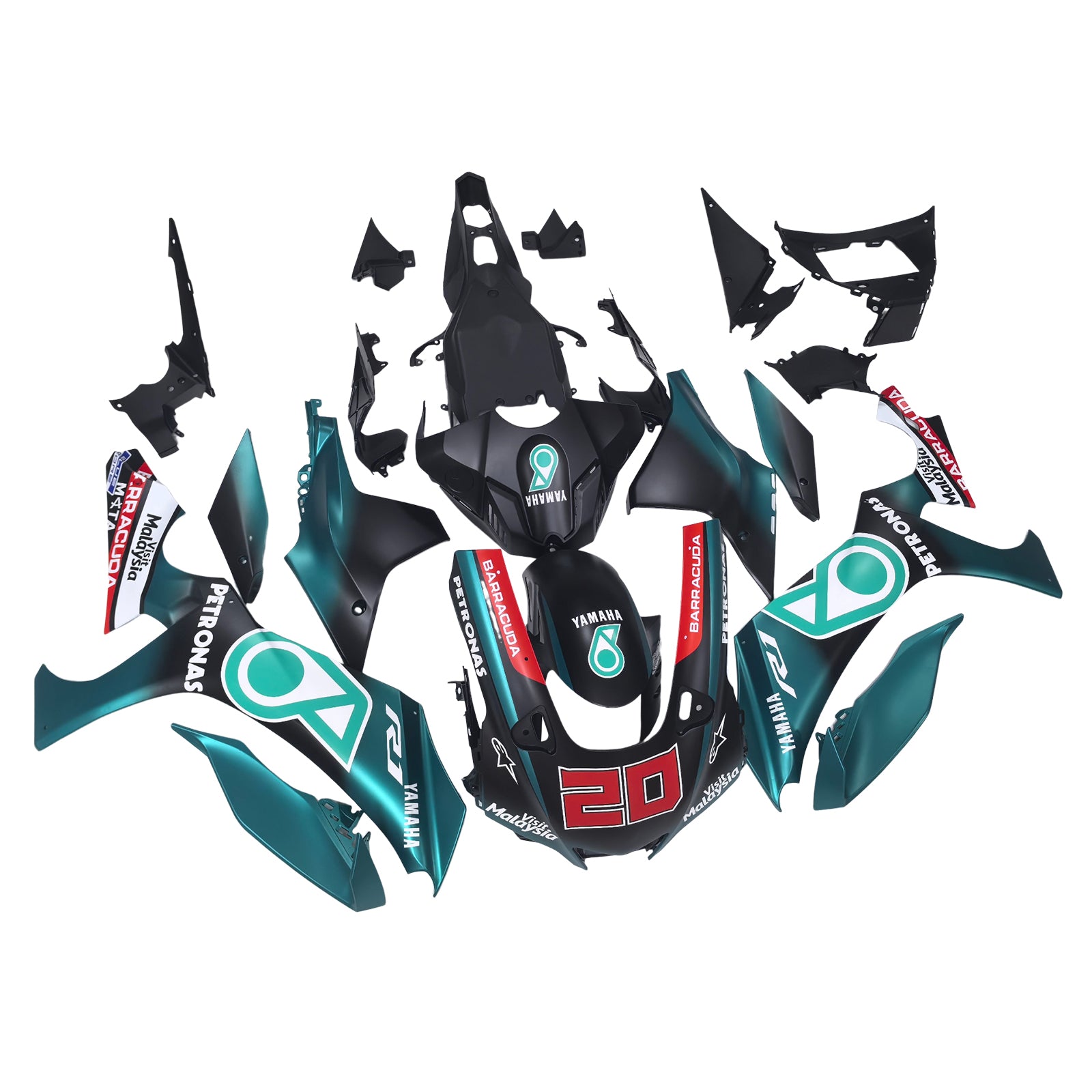 Yamaha YZF R1 2020-2024 Fairing Kit Bodywork Plastic ABS