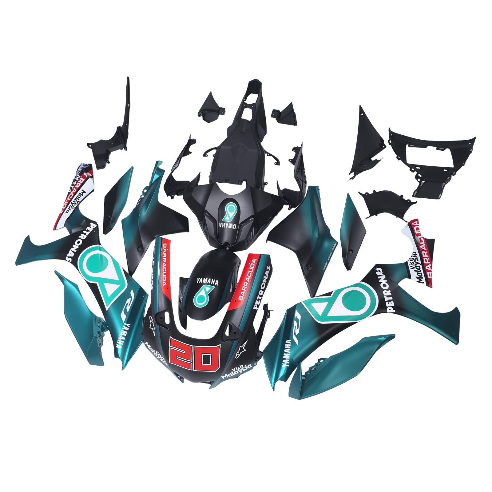 Yamaha YZF R1 2020-2024 Fairing Kit Bodywork Plastic ABS