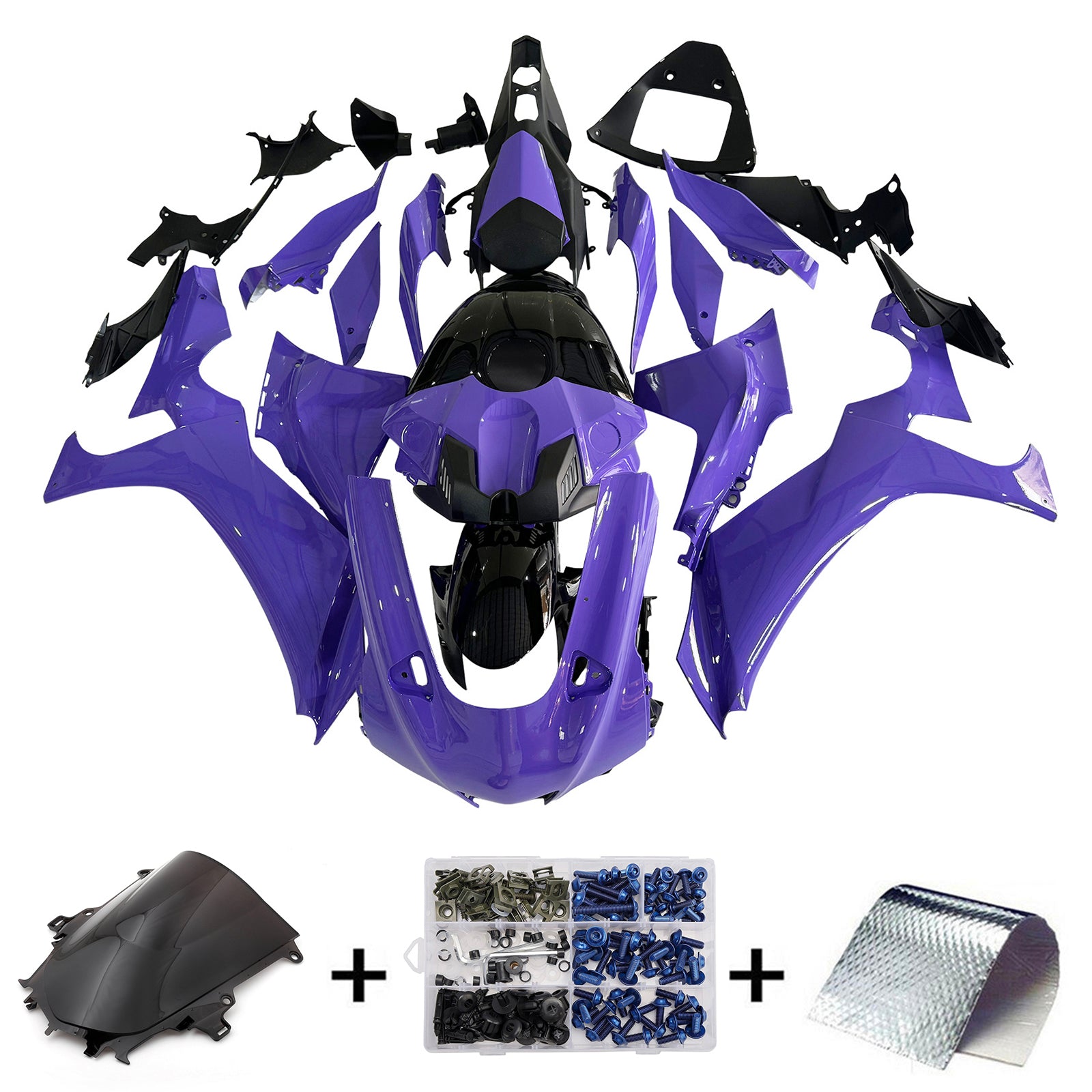 Injection Fairing Kit Bodywork Plastic ABS fit For Yamaha YZF-R1 2020-2025