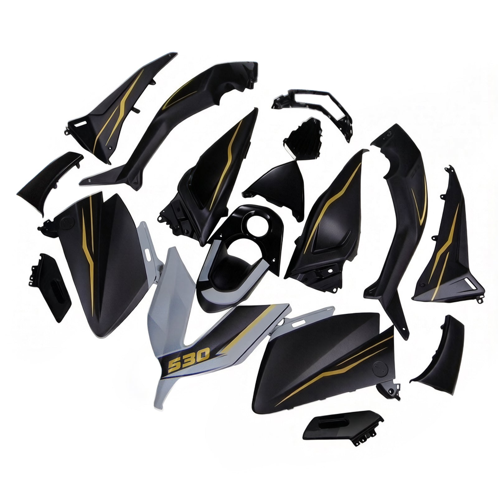 Amotopart Yamaha T-Max TMAX530 2015-2016 Fairing Kit Bodywork ABS