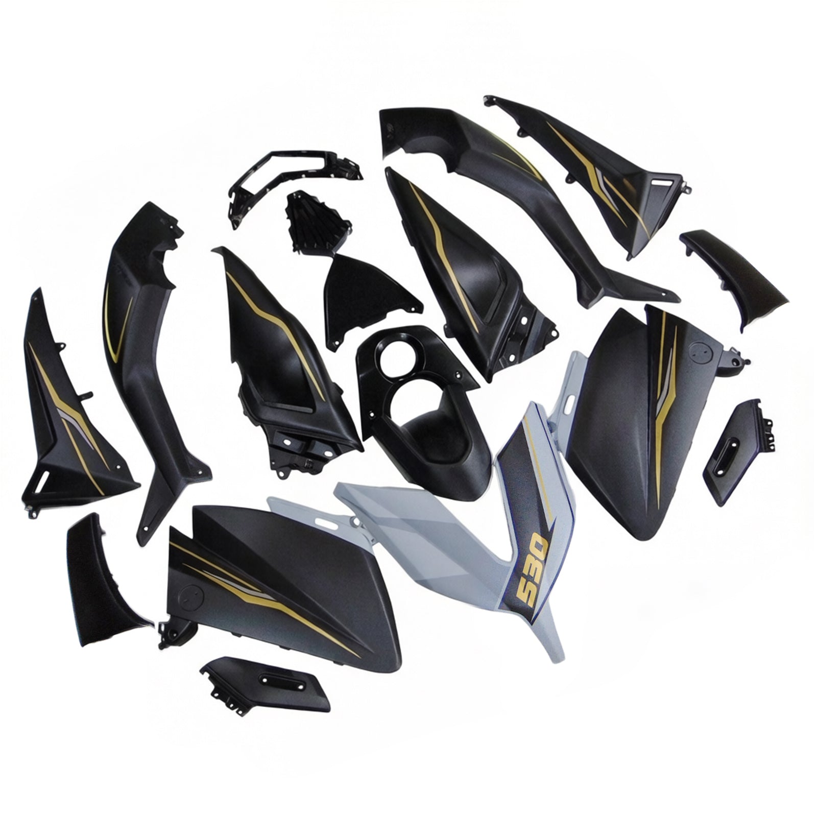 Amotopart Yamaha T-Max TMAX530 2015-2016 Fairing Kit Bodywork ABS