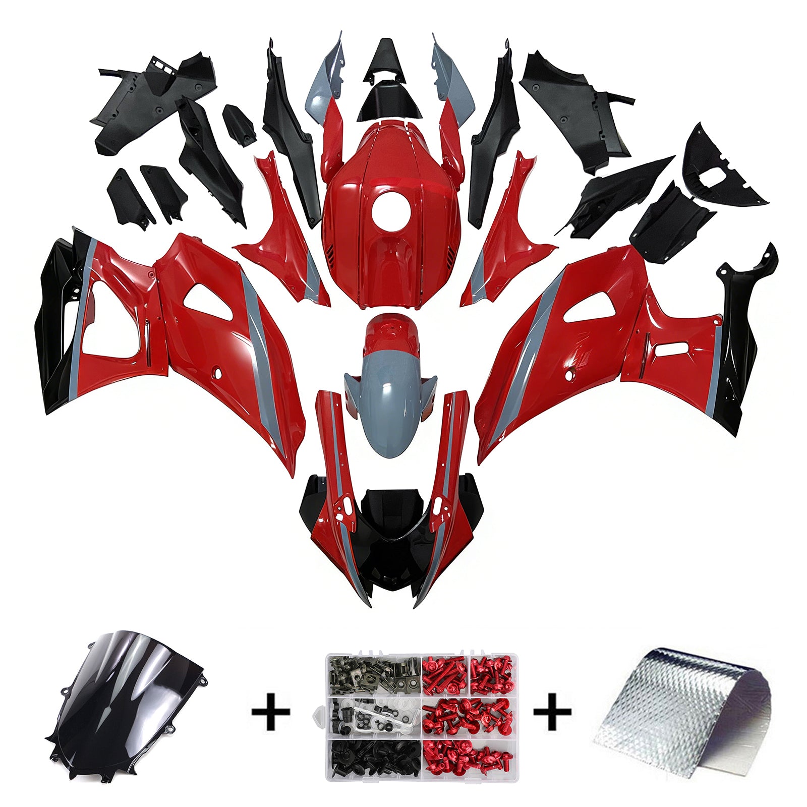 Yamaha YZF-R7 2021-2025 Fairing Kit Bodywork Plastic ABS