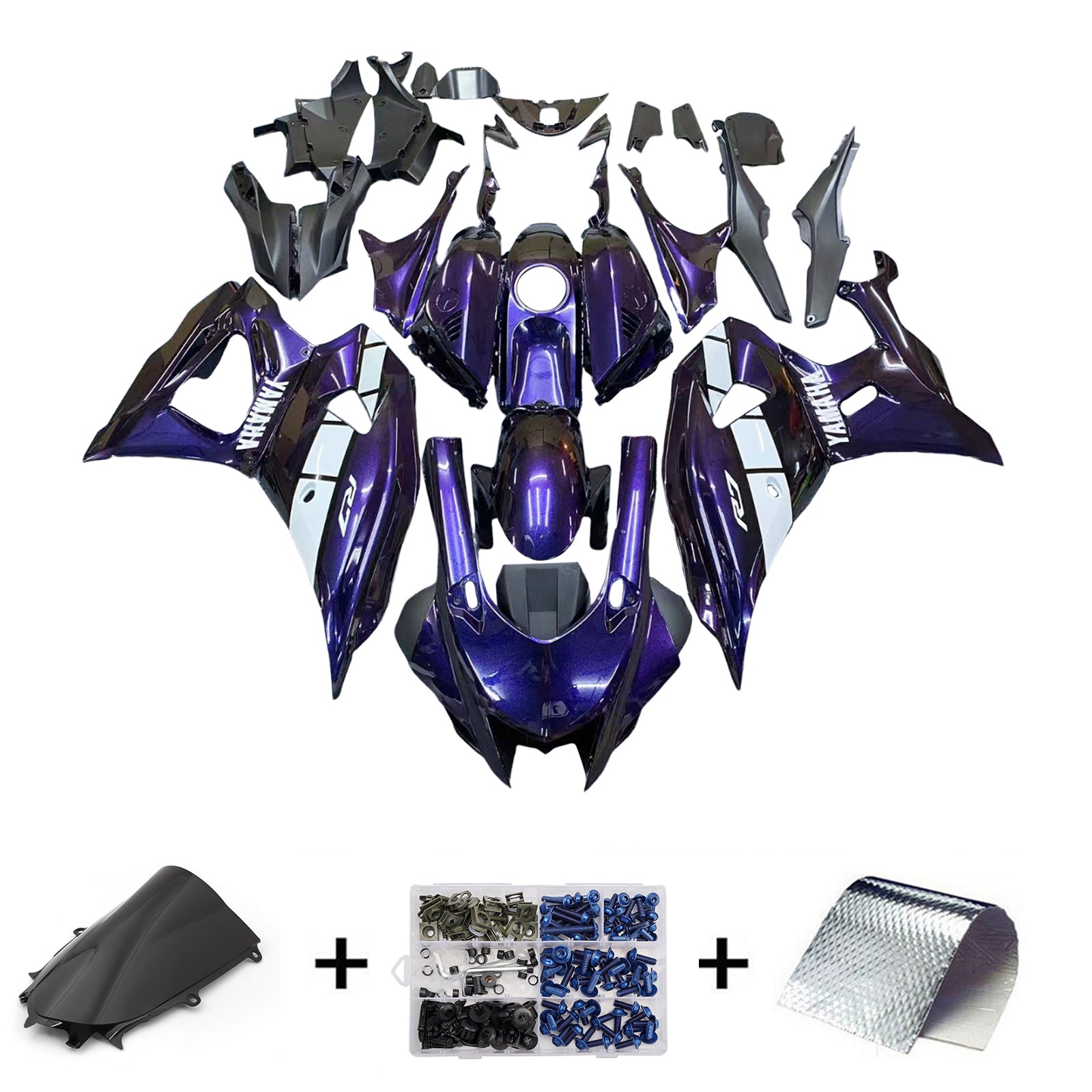 Yamaha YZF-R7 2021-2025 Fairing Kit Bodywork Plastic ABS