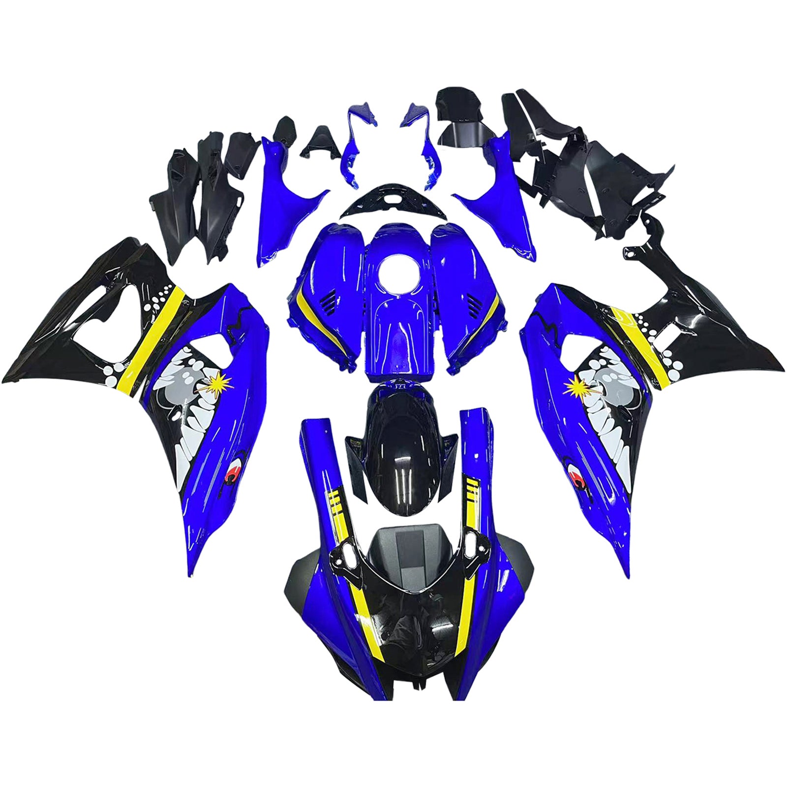 Yamaha YZF-R7 2021-2025 Fairing Kit Bodywork Plastic ABS