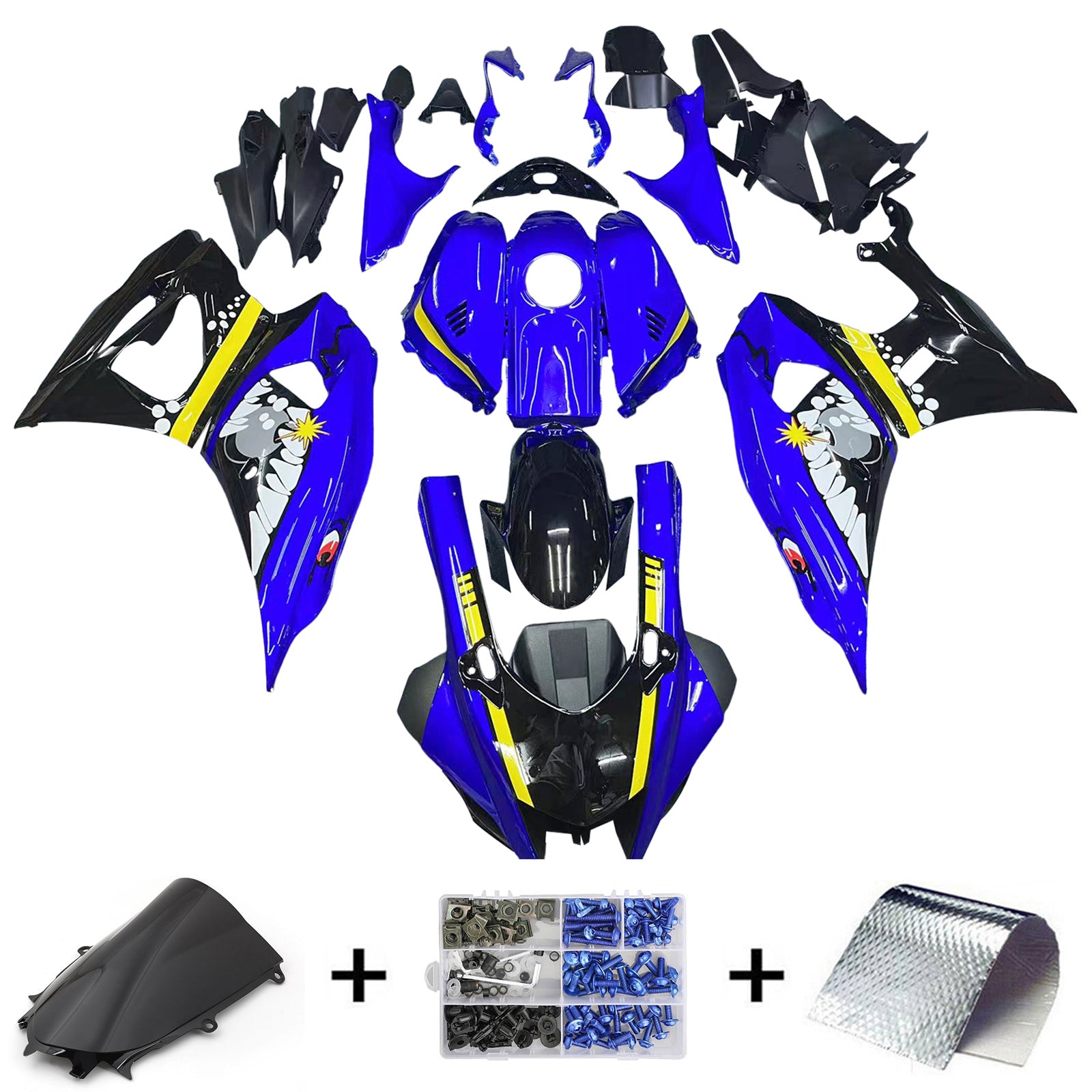 Yamaha YZF-R7 2021-2025 Fairing Kit Bodywork Plastic ABS