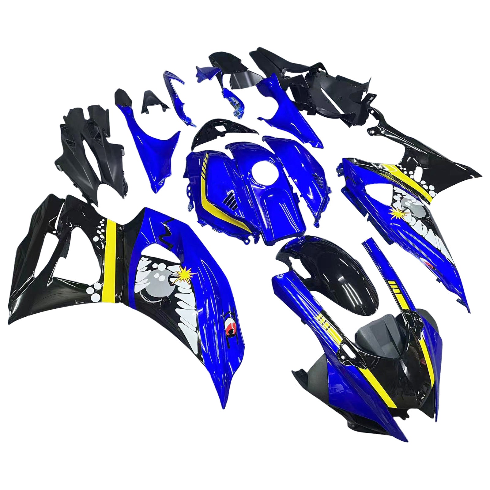 Yamaha YZF-R7 2021-2025 Fairing Kit Bodywork Plastic ABS