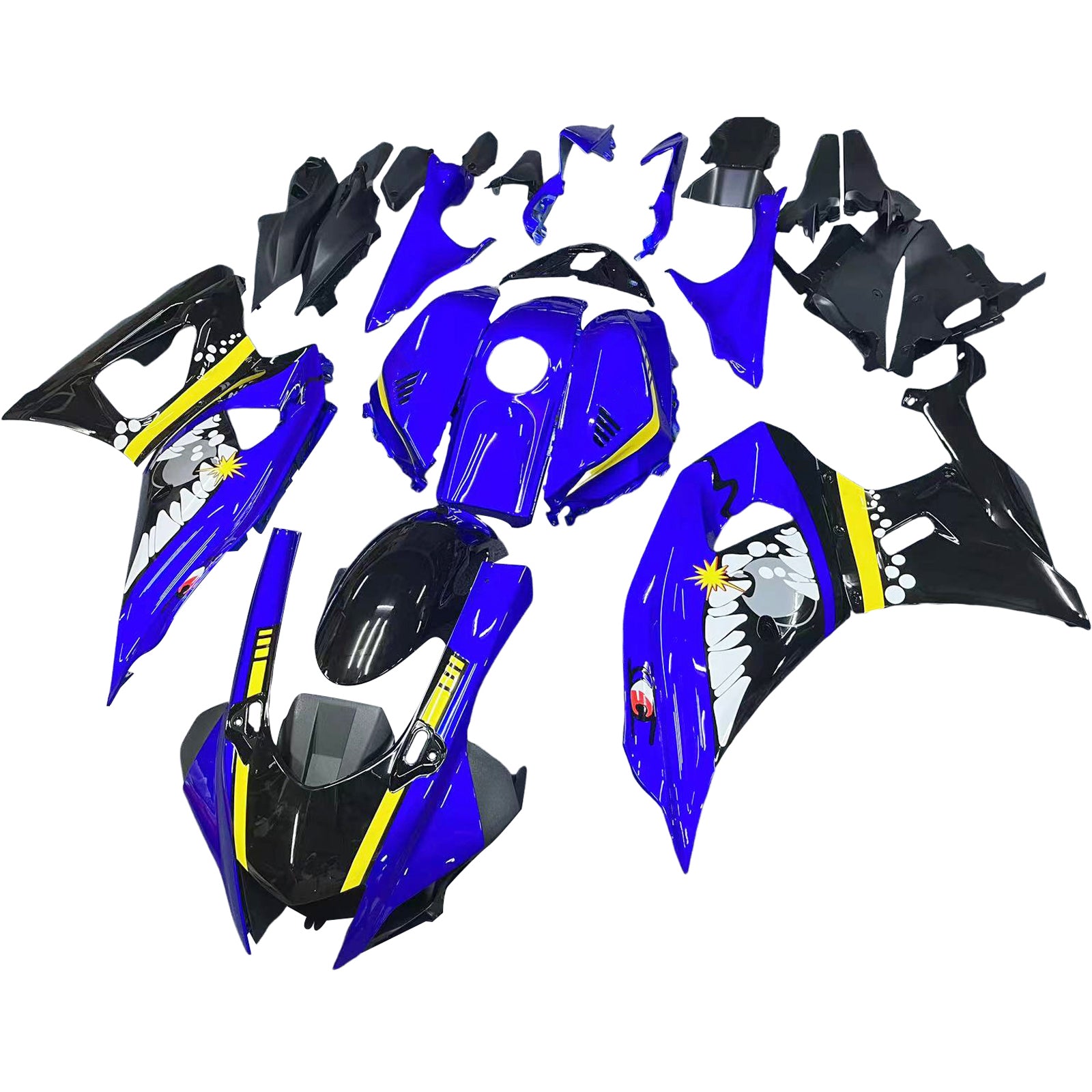 Yamaha YZF-R7 2021-2025 Fairing Kit Bodywork Plastic ABS