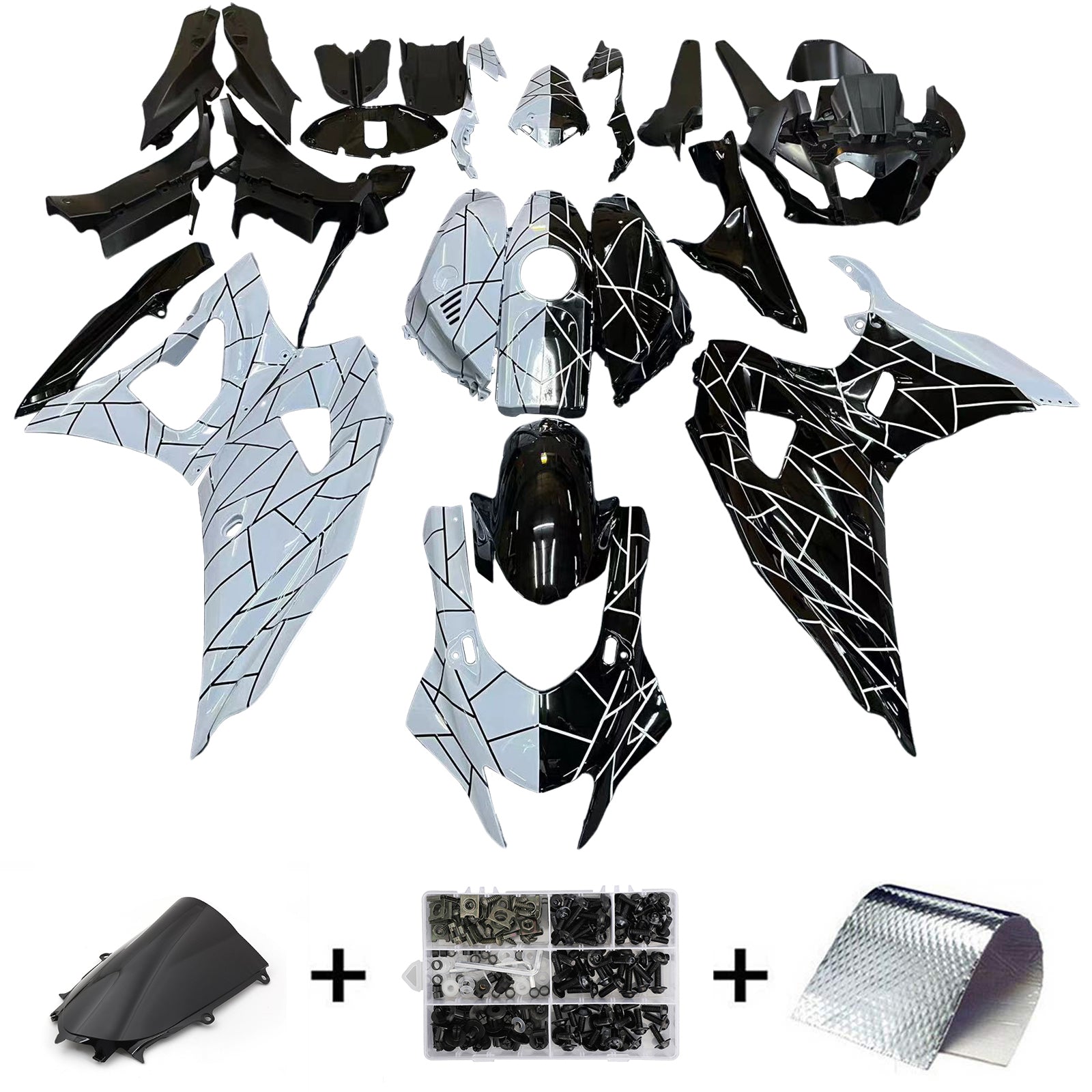 Yamaha YZF-R7 2021-2025 Fairing Kit Bodywork Plastic ABS