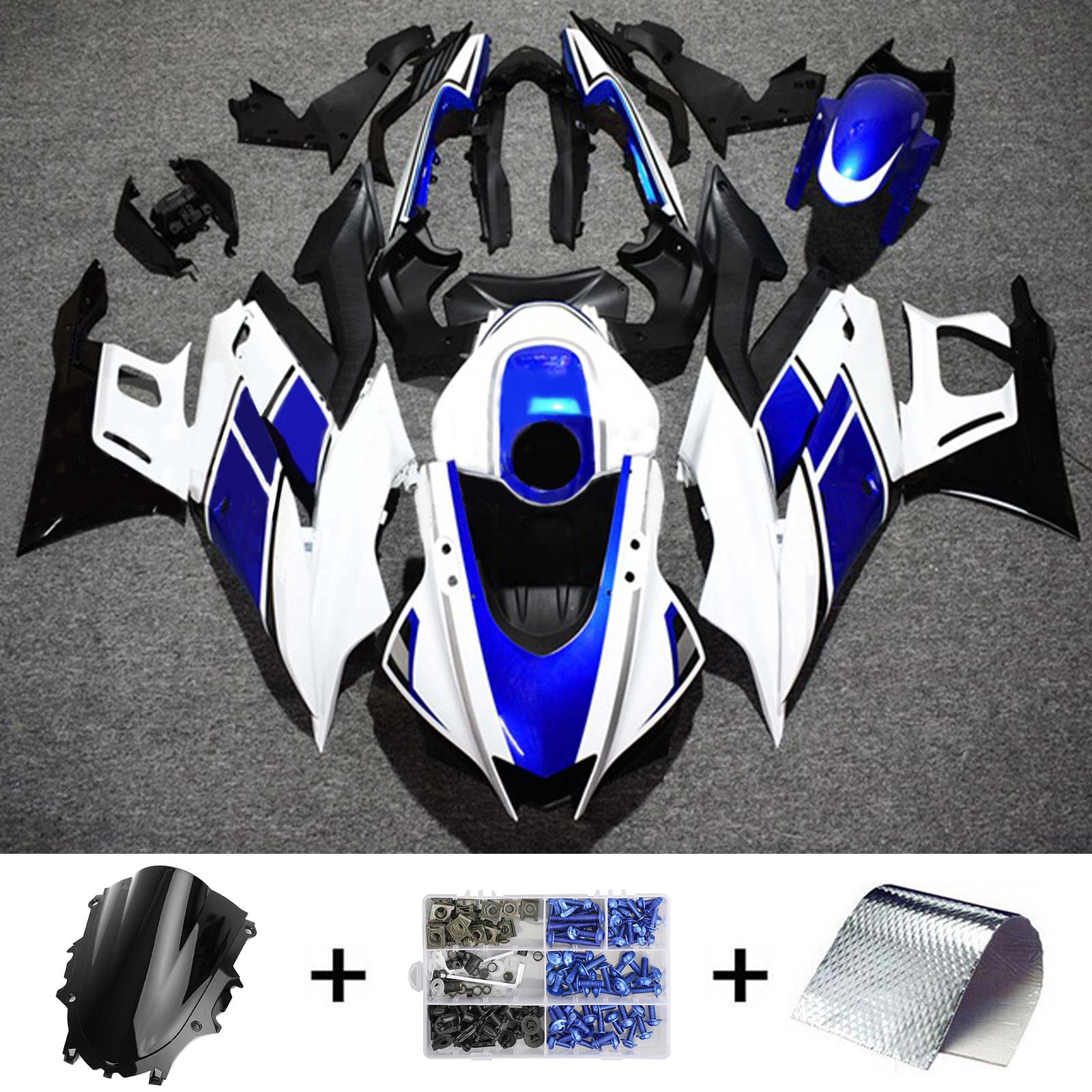 Yamaha YZF-R3 R25 2022-2024 Fairing Kit Bodywork Plastic ABS