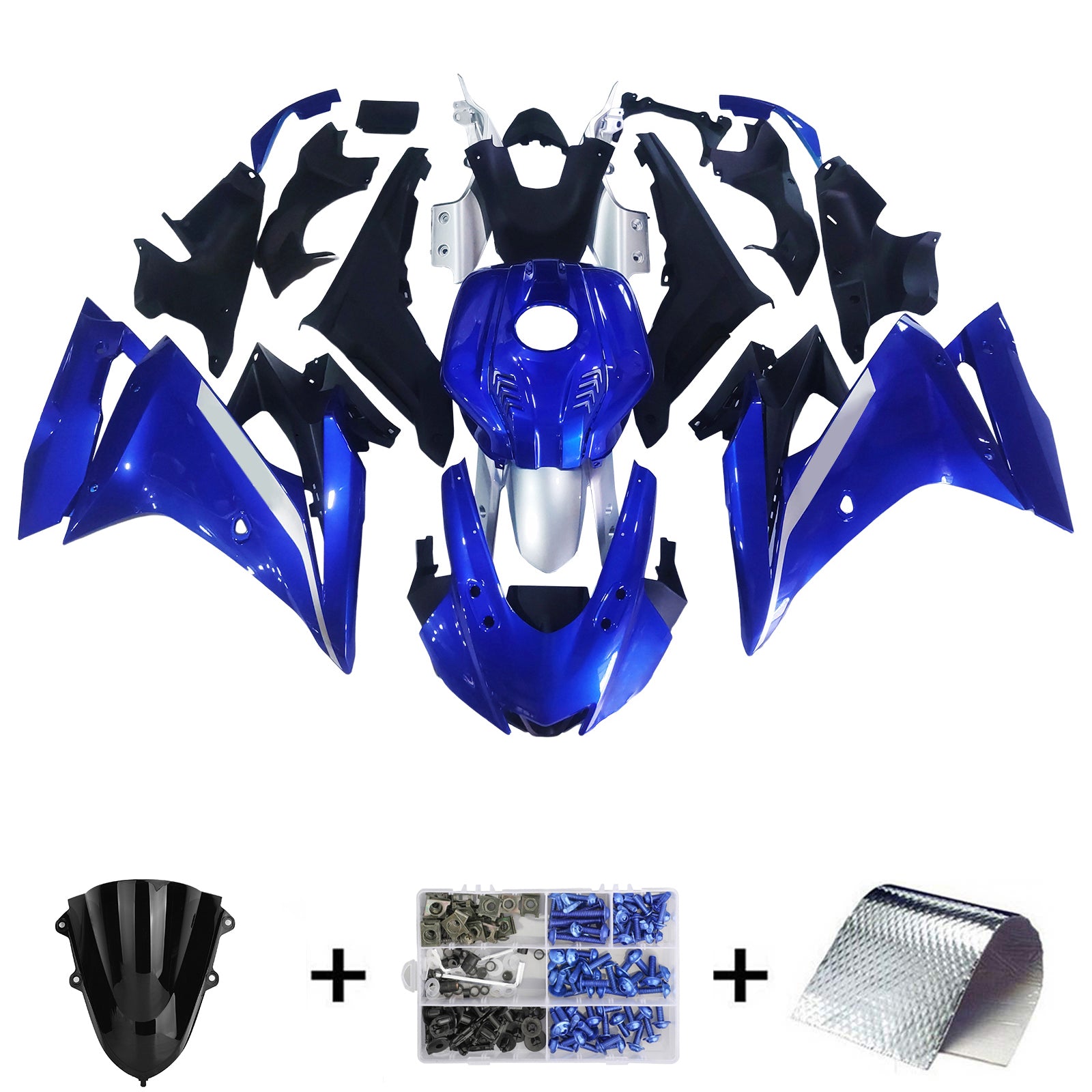 Injection Fairing Kit Bodywork fit For Yamaha YZF R125 2019-2022