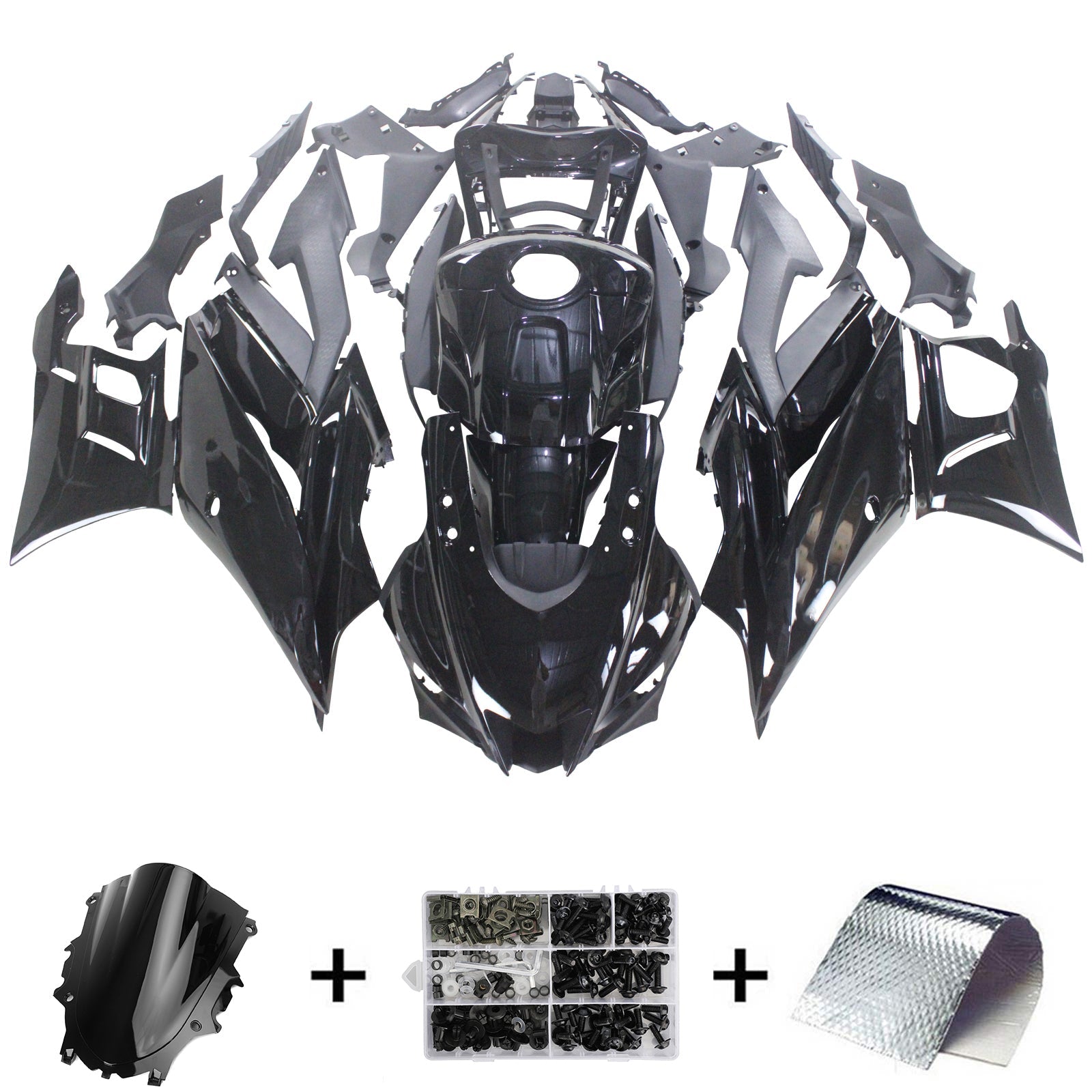 2022-2024 Yamaha YZF-R3 R25 Fairing Kit Bodywork Plastic ABS