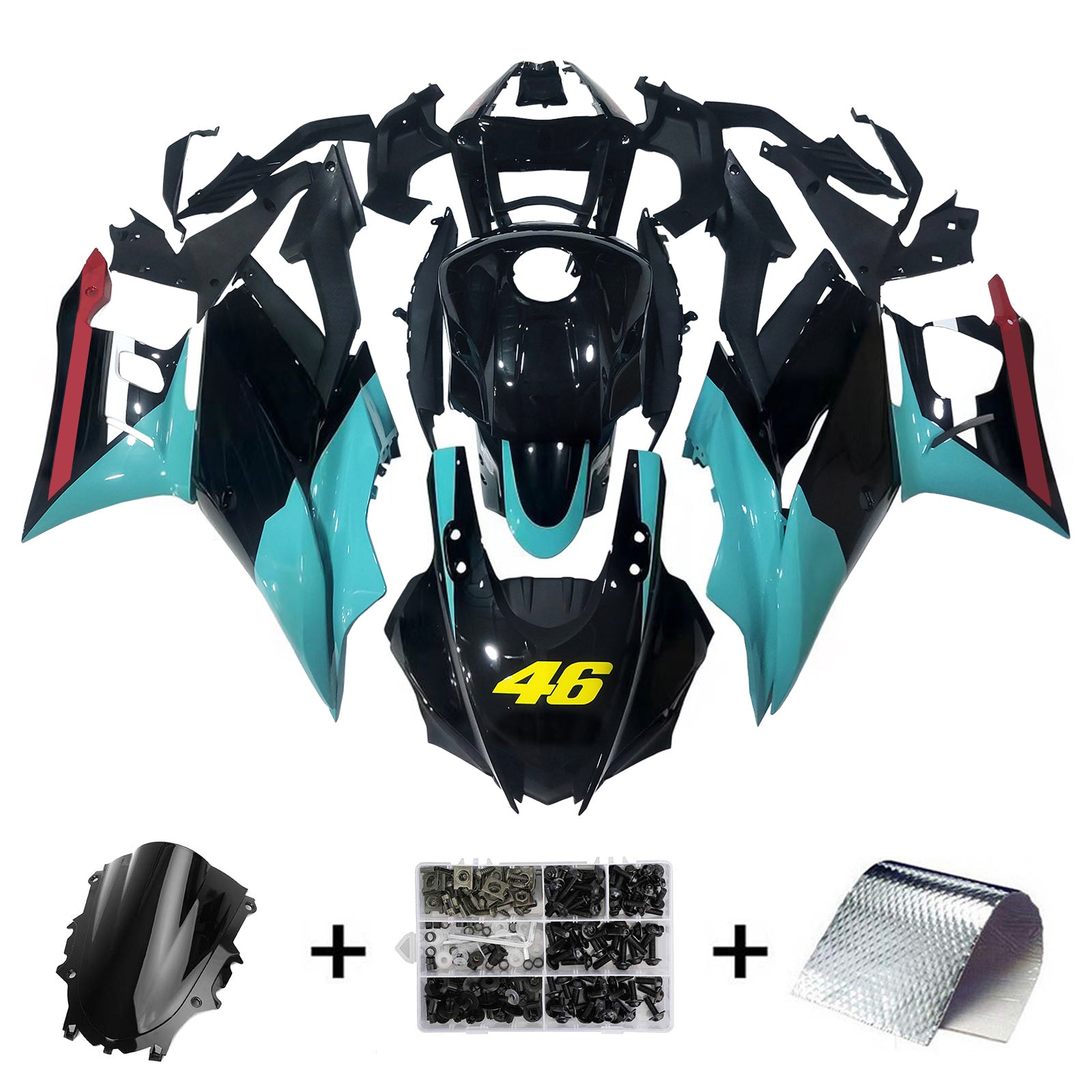 Yamaha YZF-R3 R25 2022-2024 Fairing Kit Bodywork Plastic ABS