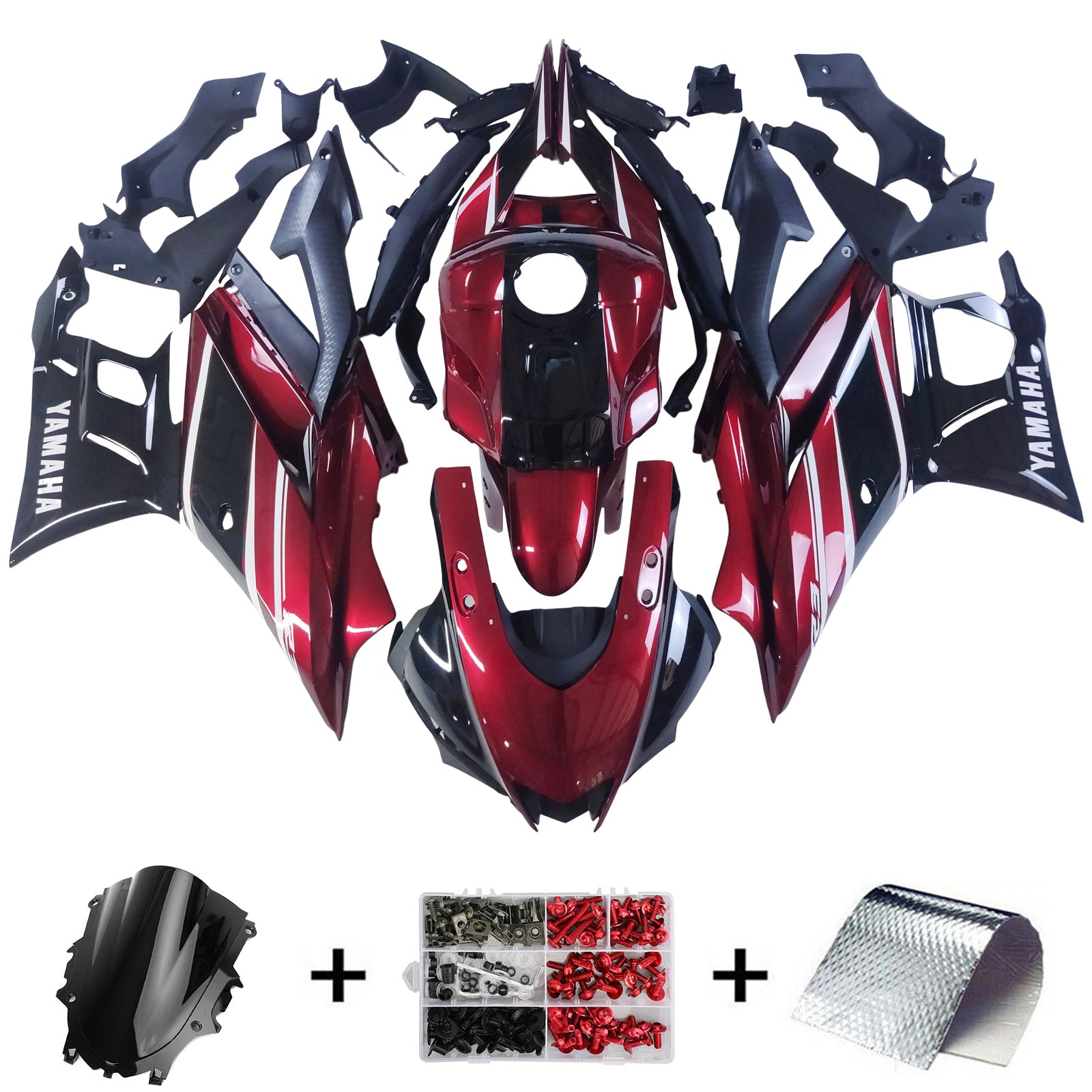 Yamaha YZF-R3 R25 2022-2024 Fairing Kit Bodywork Plastic ABS