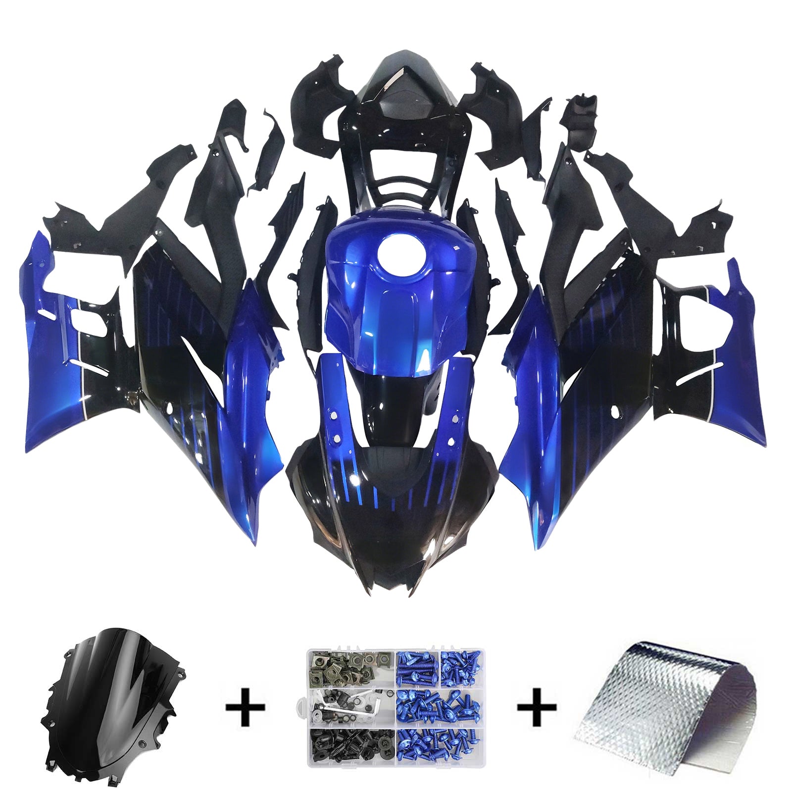 Yamaha YZF-R3 R25 2022-2024 Fairing Kit Bodywork Plastic ABS