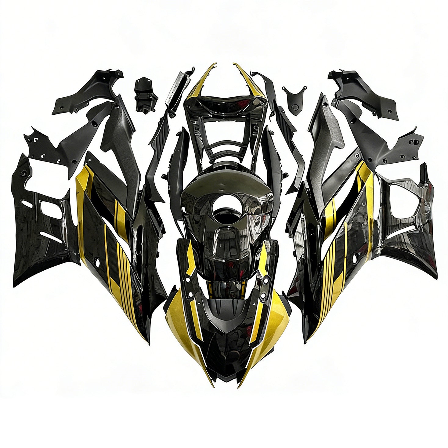 Amotopart Yamaha YZF-R3 R25 2022-2024 Fairing Kit Bodywork Plastic ABS
