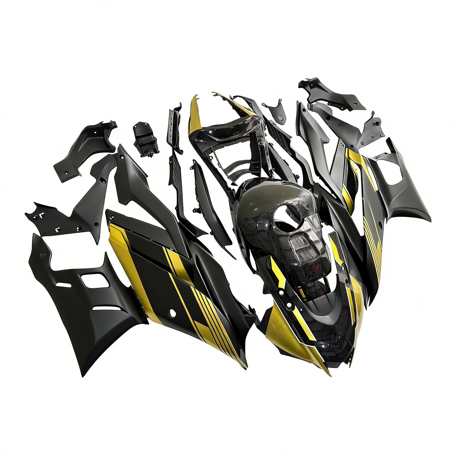 Amotopart Kit Carenado Yamaha YZF-R3 R25 2022-2023 Carrocería Plástico ABS