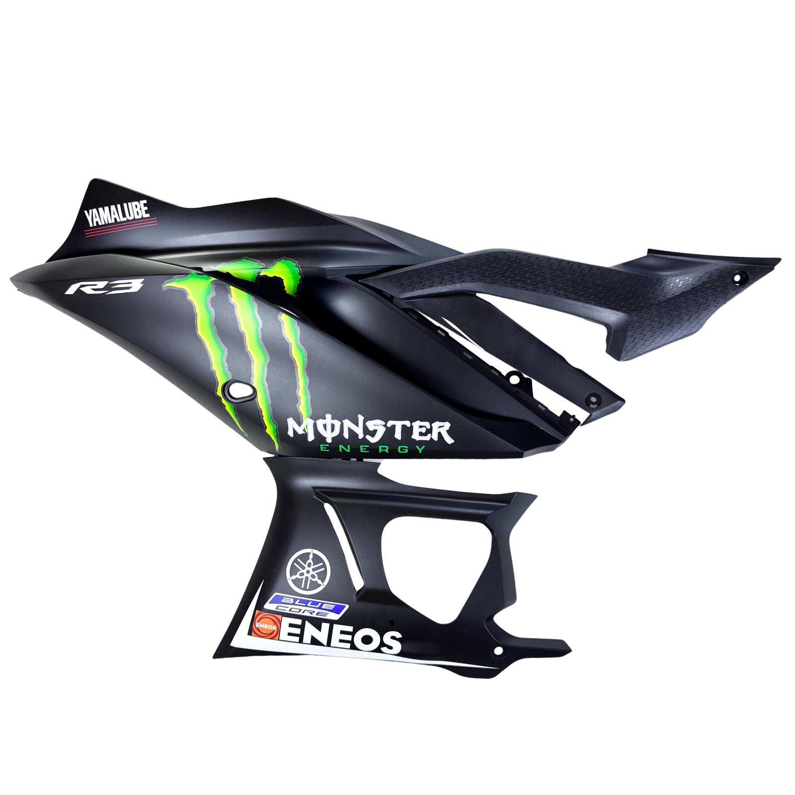 Amotopart Yamaha YZF-R3 R25 2022-2024 Fairing Kit Bodywork Plastic ABS