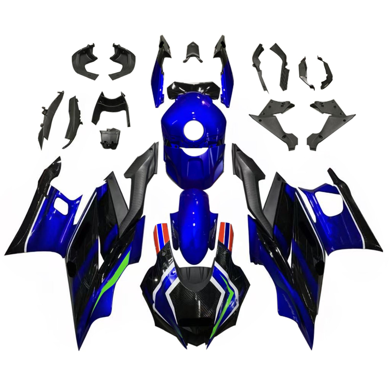 Amotopart Yamaha YZF-R3 R25 2022-2024 Fairing Kit Bodywork Plastic ABS