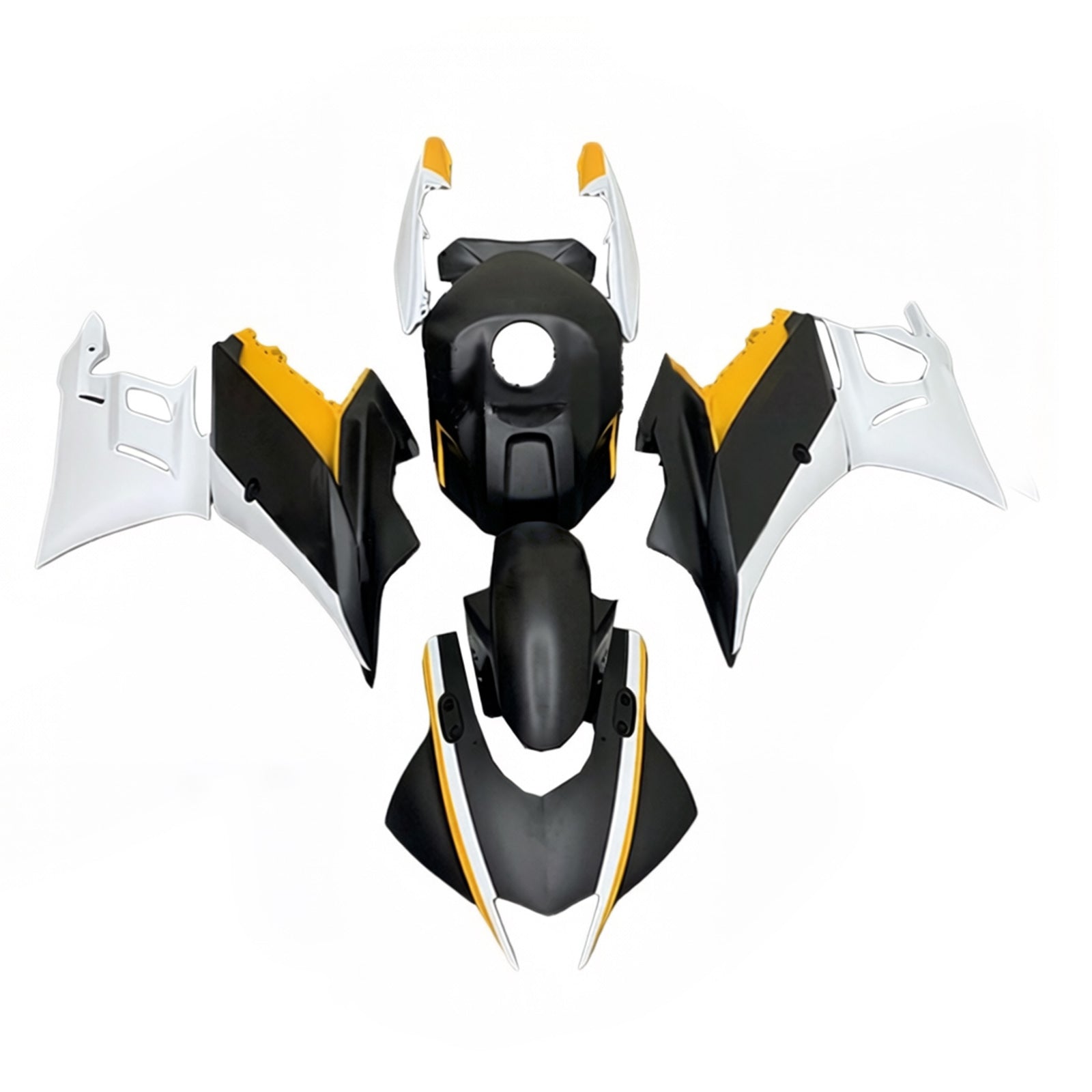 Amotopart Yamaha YZF-R3 R25 2022-2024 Fairing Kit Bodywork Plastic ABS
