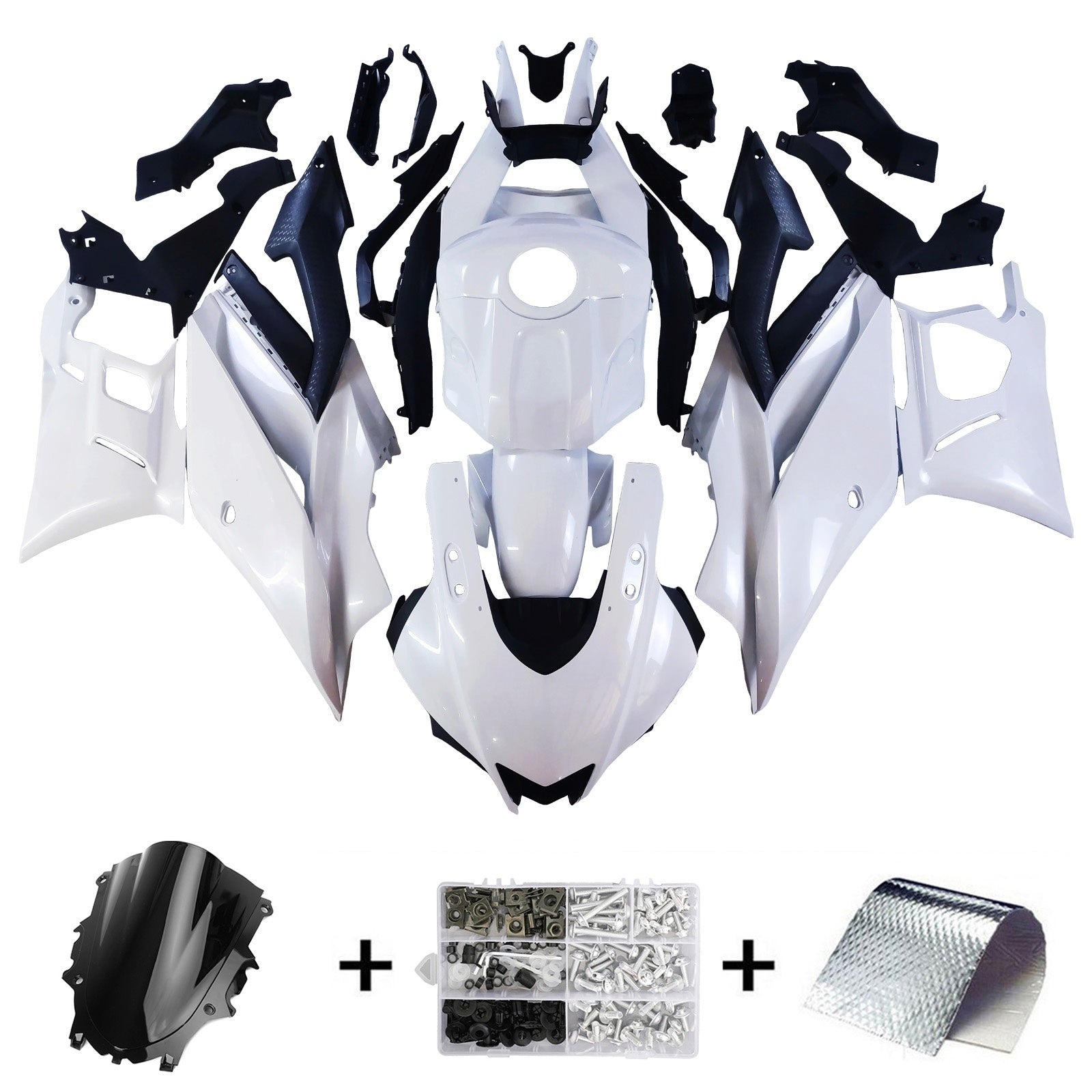 Amotopart Yamaha YZF-R3 R25 2022-2024 Fairing Kit Bodywork Plastic ABS