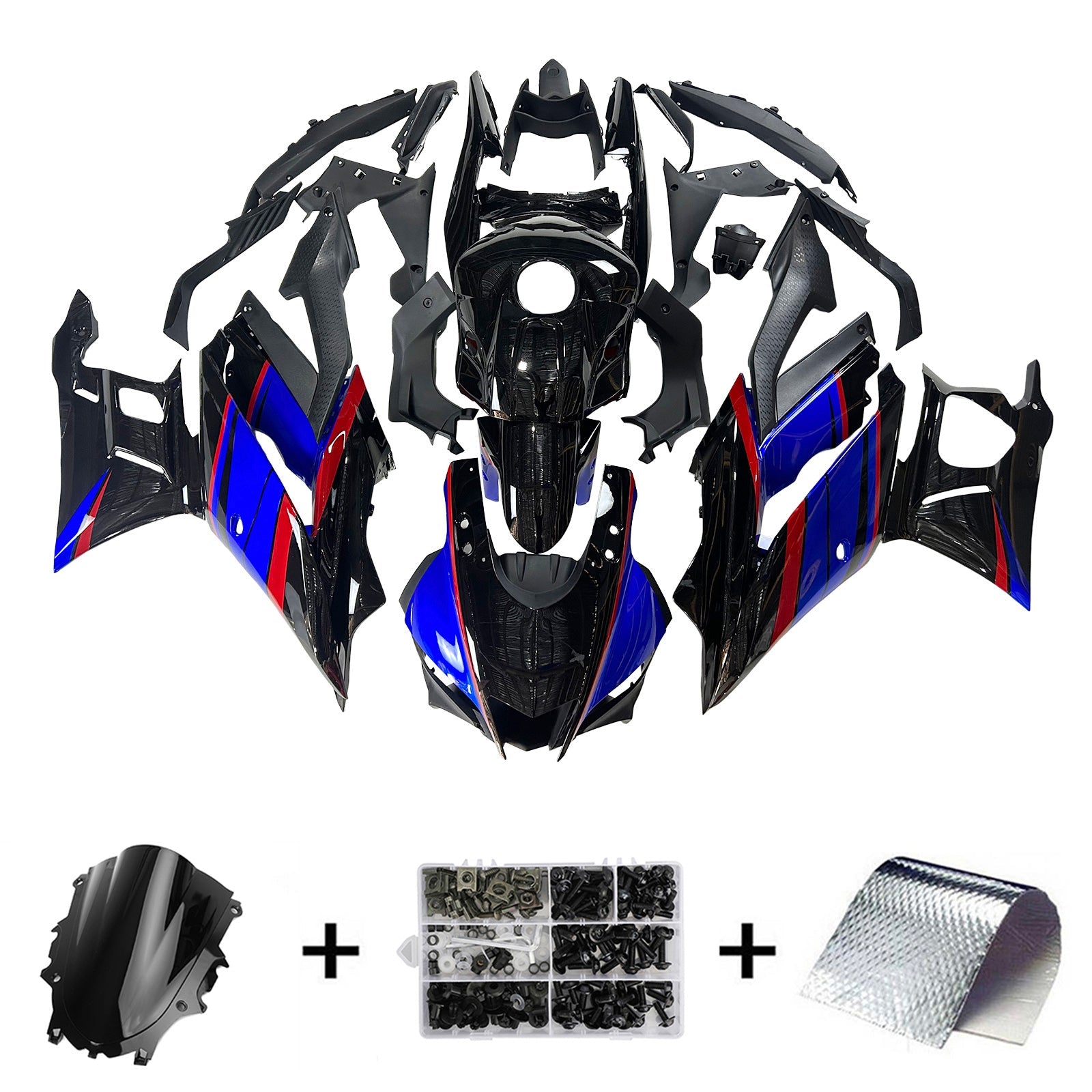 Yamaha YZF-R3 R25 2022-2024 Fairing Kit Bodywork Plastic ABS