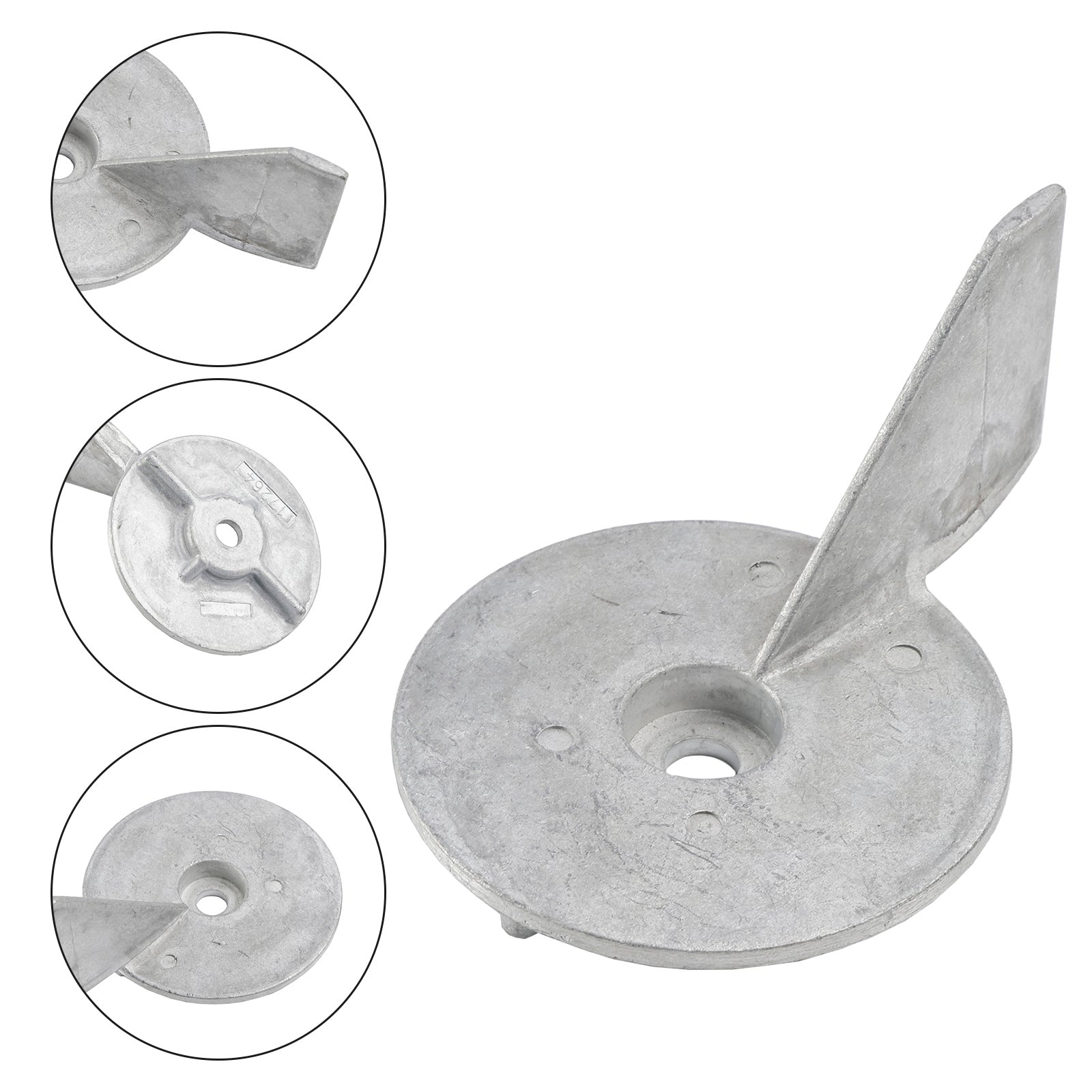 Aluminium ANODES fit for Mercury 35-40-50-55-60PS Replaces 17264T2 Trim Tab