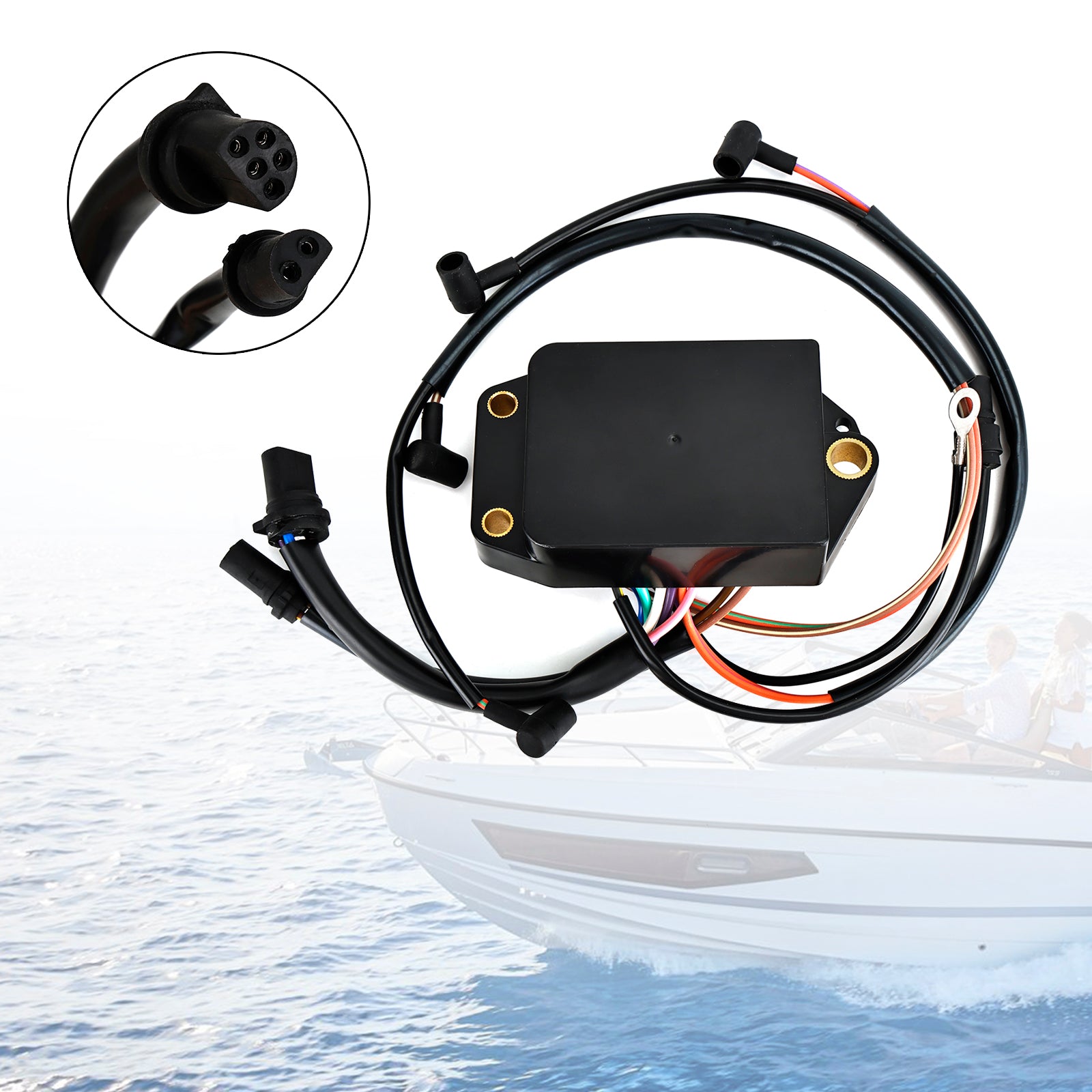 Johnson Evinrude 85HP, 90HP, 100HP, 110HP, 115HP용 점화 시스템 장치 CDI 부품