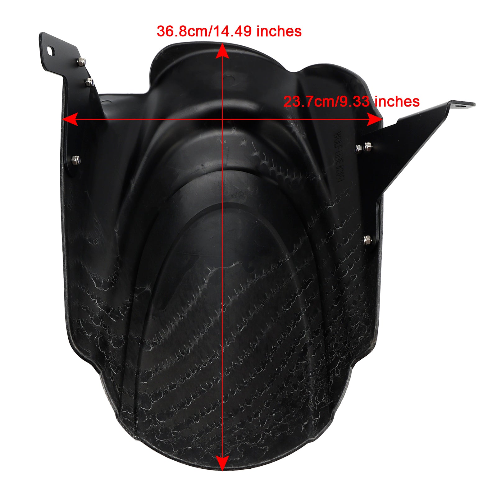 Rear Hugger Fender Mudguard for KAWASAKI VERSYS 650 KLE650 2015-2024 Carbon Generic