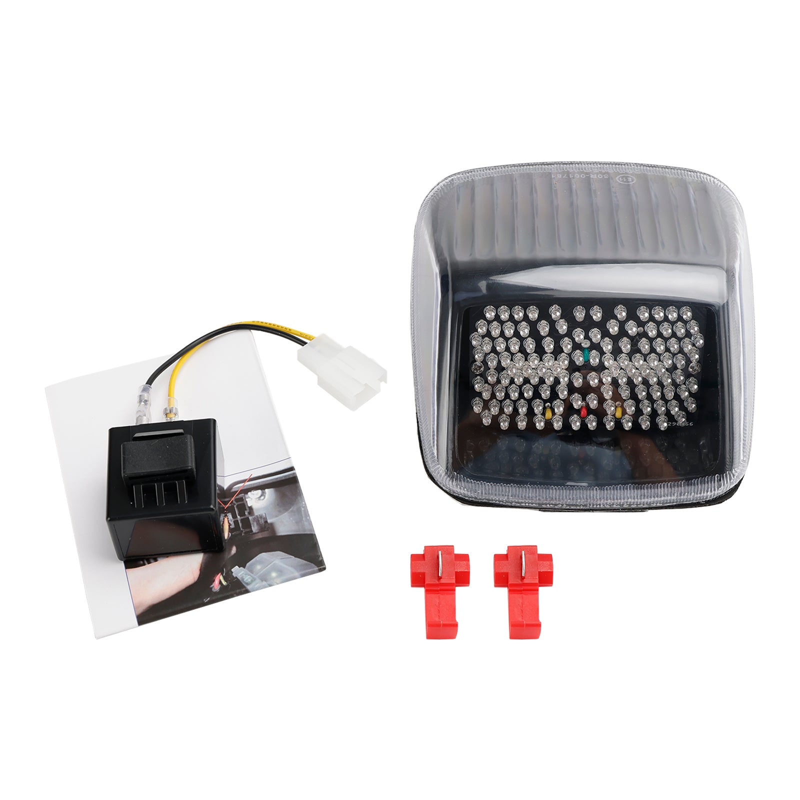 Harley Deuce All Year LED Taillight integrated Turn Signals 2 Color