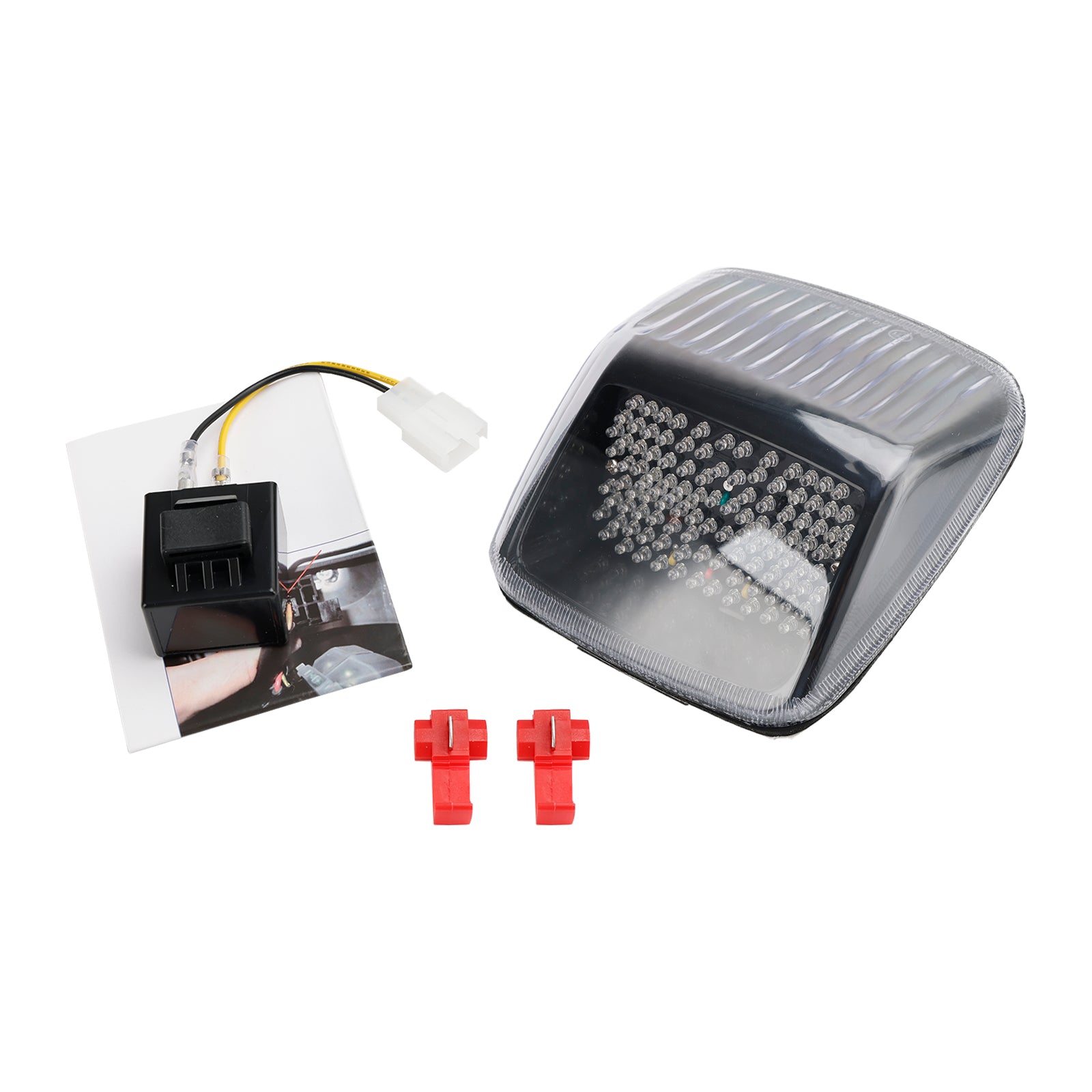 Harley Deuce All Year LED Taillight integrated Turn Signals 2 Color