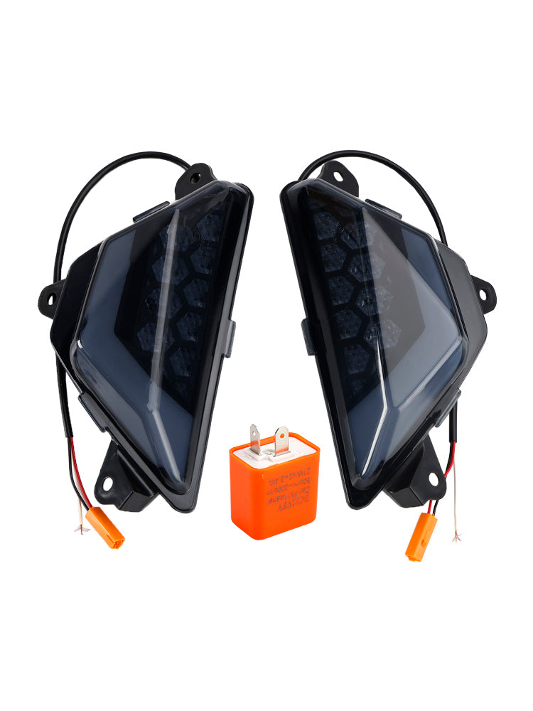 가와사키 닌자 300 400 650 ZX-6R ZX-4RR 2013+ LED 전면 방향 지시등