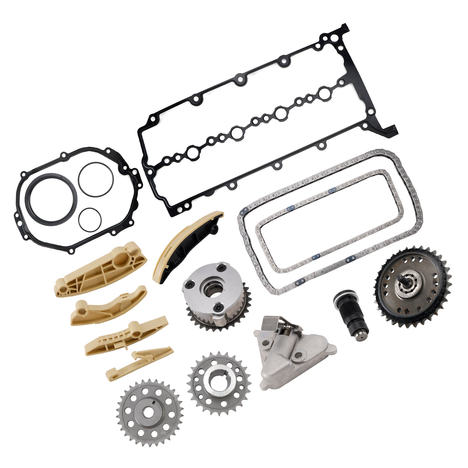 For Land Rover 2.0 D / SD4 Engine Codes: 204DTA 204DTD - AJ20D4 Timing Chain Kit AJ813317