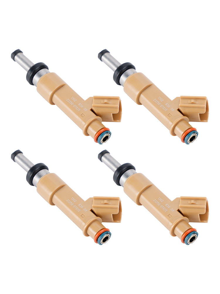 4Pcs Fuel Injector For Toyota Auris Corolla 1.8L 23250-39146 23250-0T020