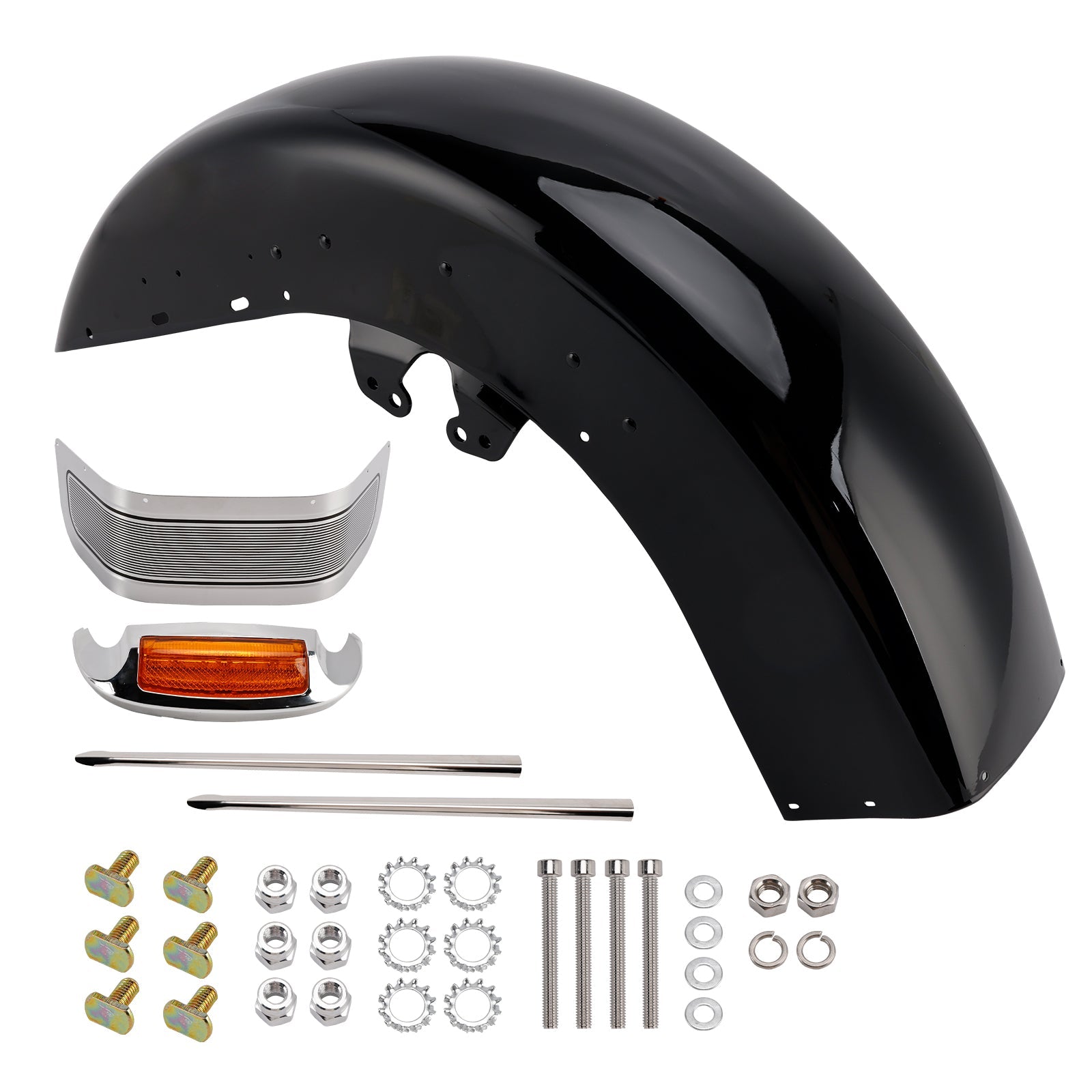 2014-2024 Touring Electra Glide Ultra Limited Steel Front Fender Mudguard