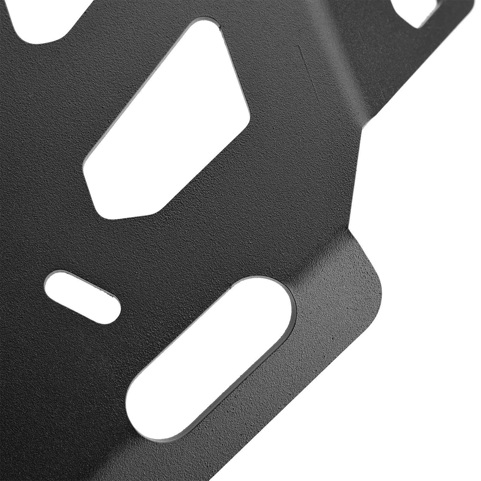 BLACK ALUMINUM TOP RACK CARRIER LUGGAGE PLATE FOR HUSQVARNA NORDEN 901 2021-2024