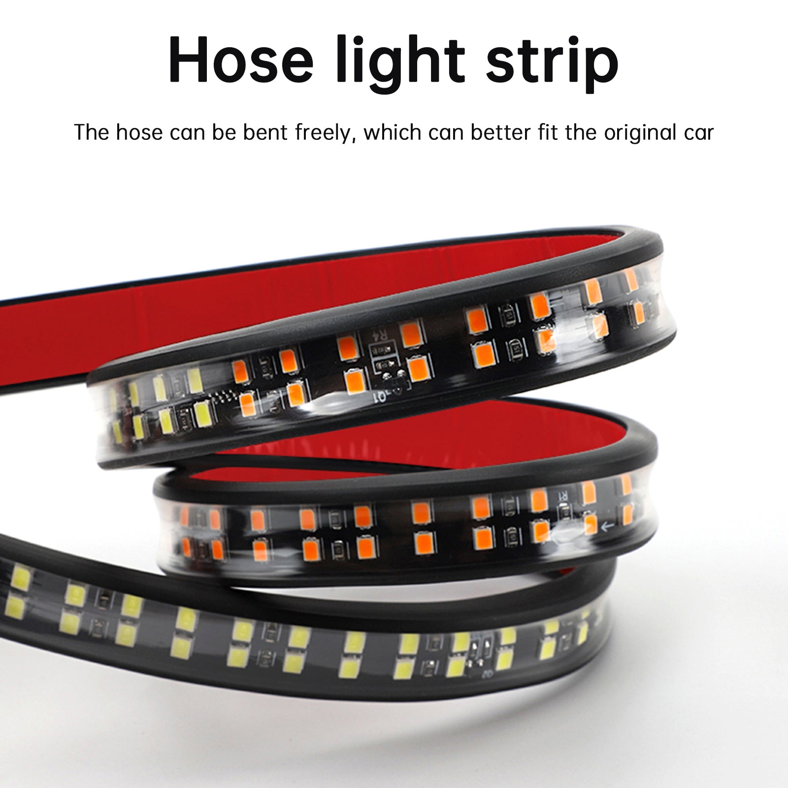 Dual Color Running Board Side Step LED Light Strips For Pickup Truck