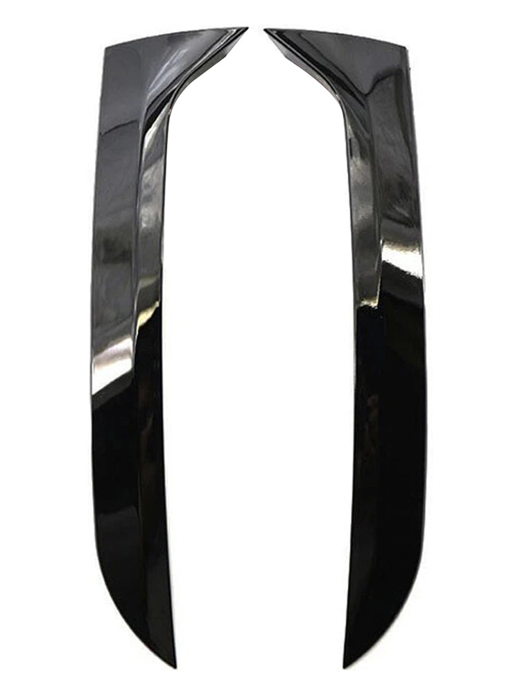 2007-2016 VW Tiguan MK1 Gloss Black Pair Rear Window Side Wing Spoiler