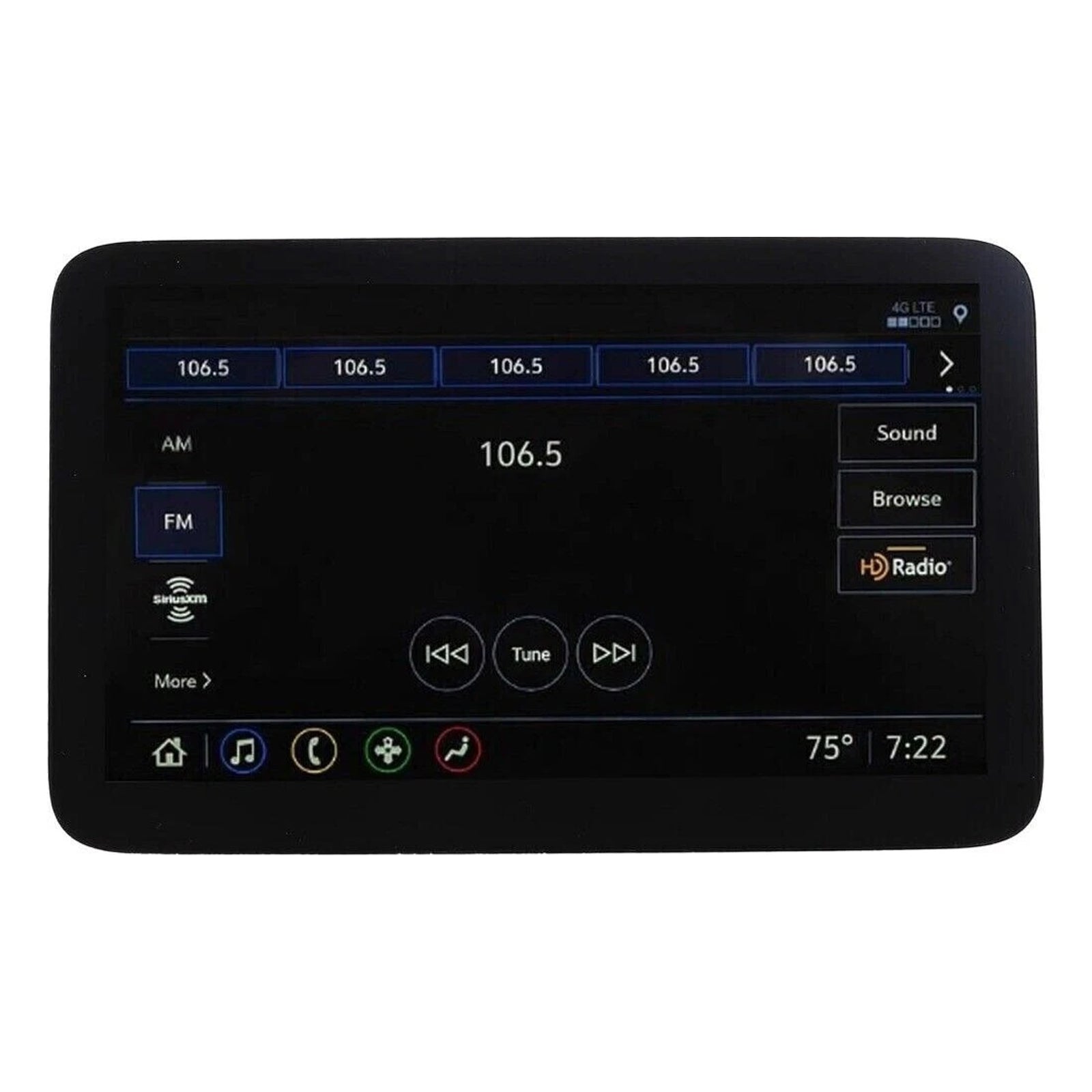 2021- 2023 CHEVY Suburban LCD Display 85100044 84824745 DD126EA-01A