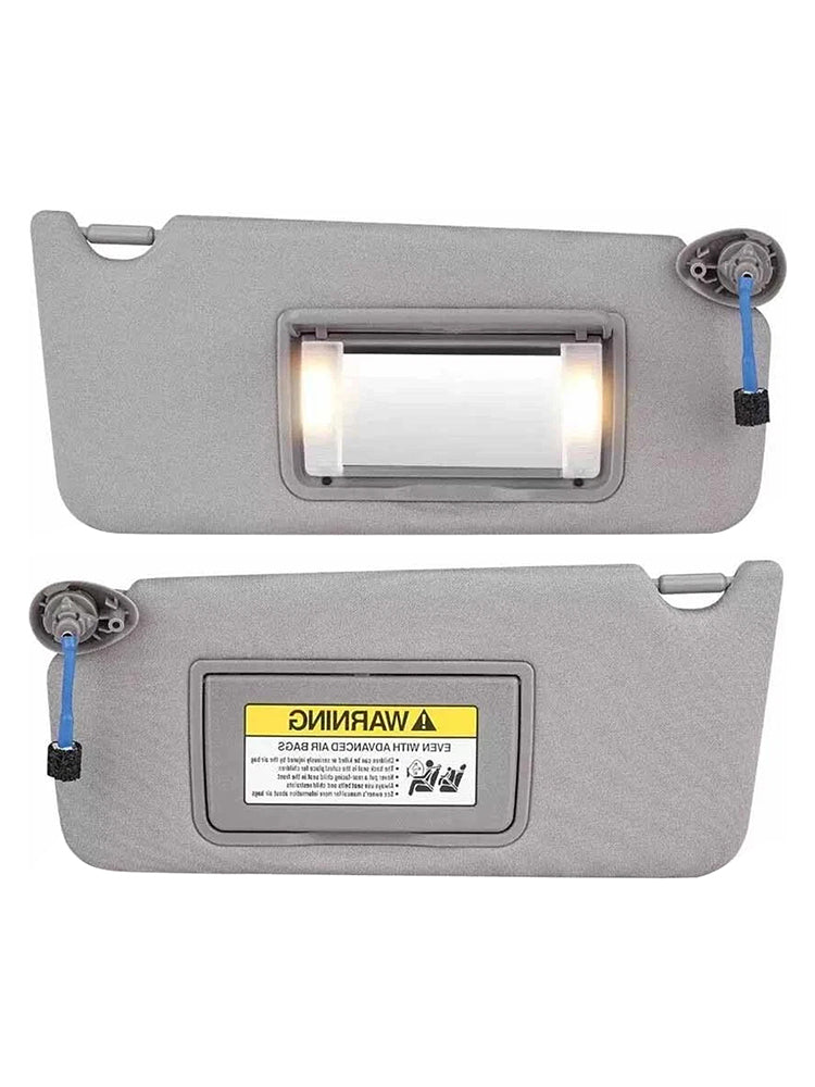Pair Of Gray Sun Visor 83280TA5A51ZA For Honda Accord 2008-2017