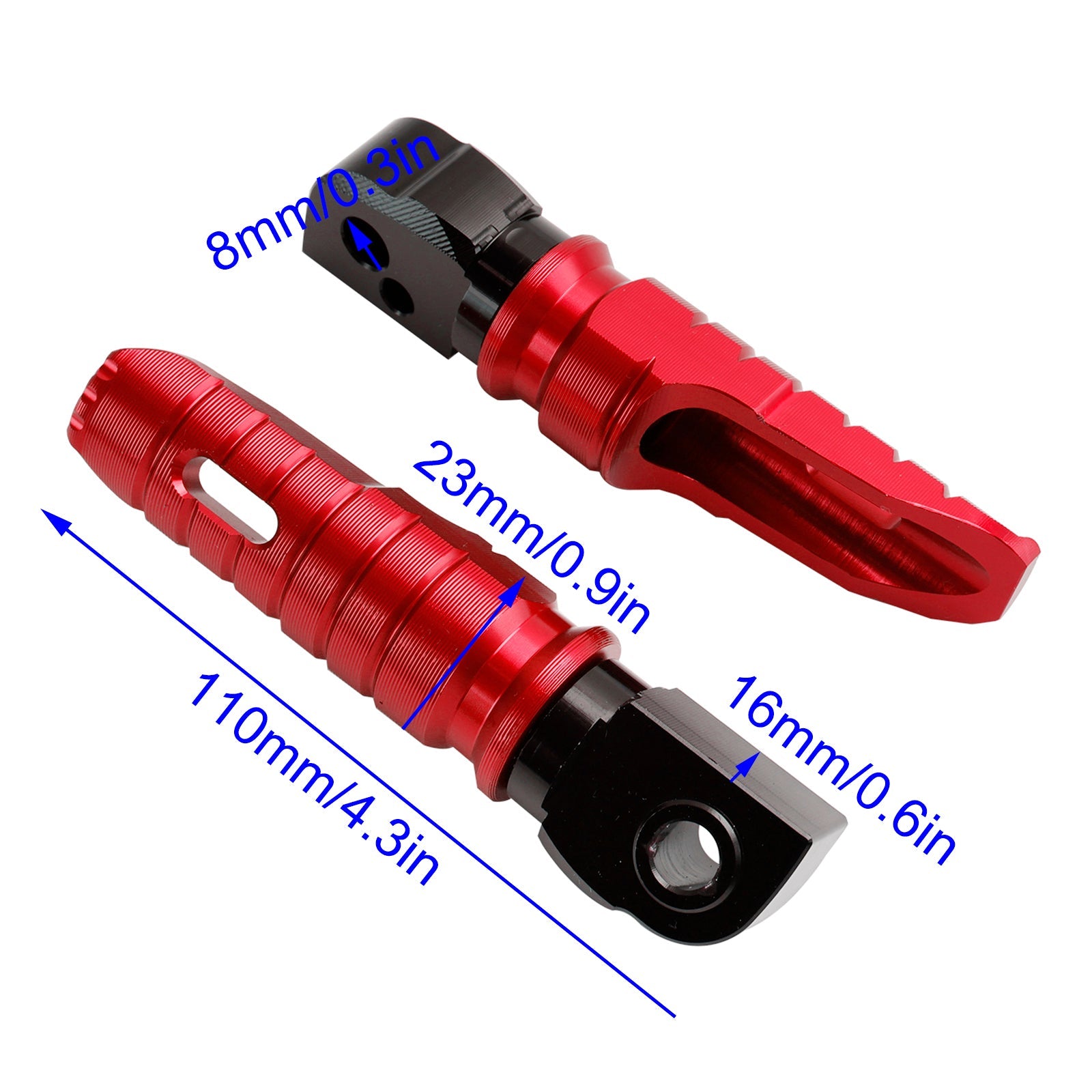 후면 발자국 발 페그 BMW G310GS G310R 2017-2024 G310RR 2023-2024에 적합합니다.