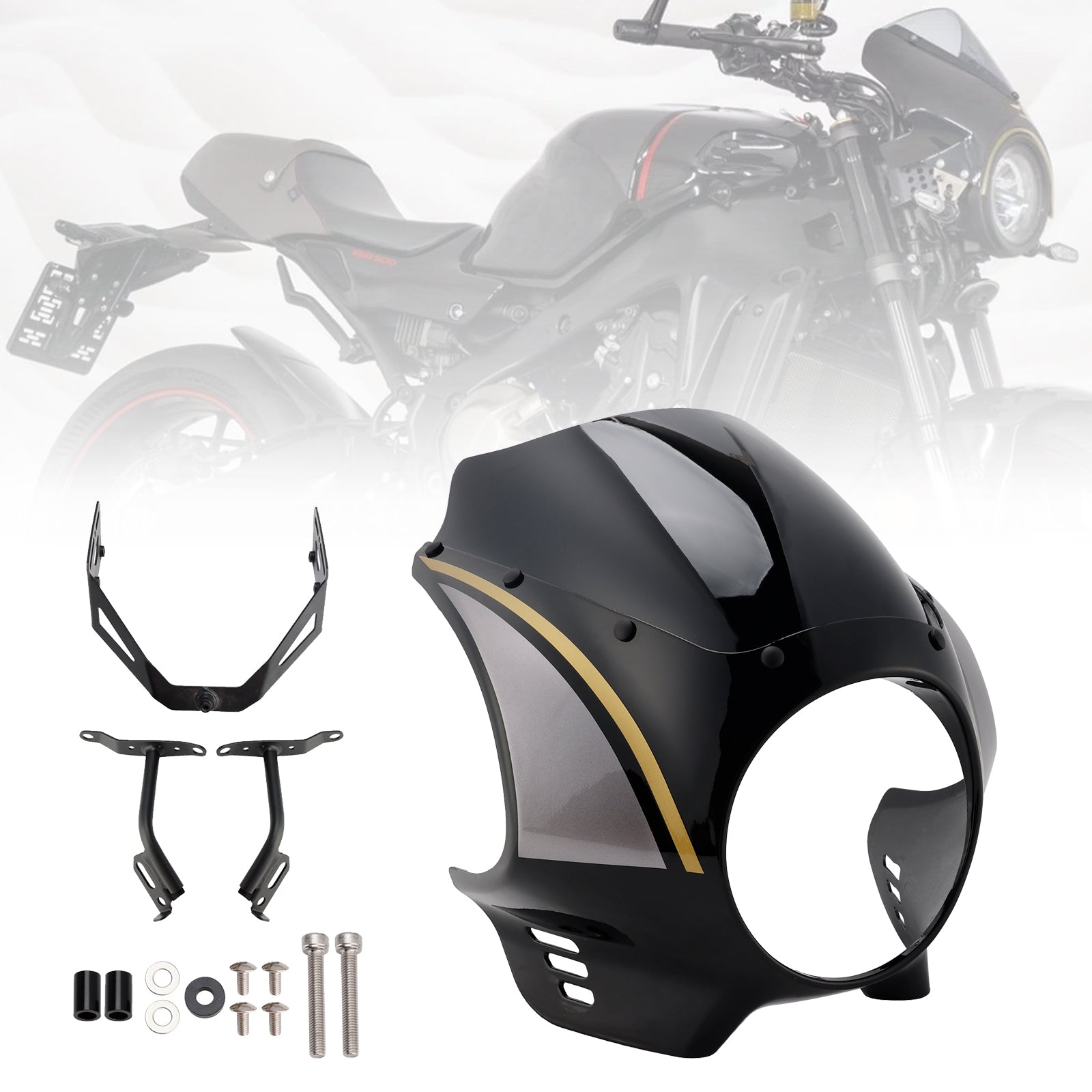 2022-2025 Yamaha XSR900 Headlight Fairing Windshield WindScreen