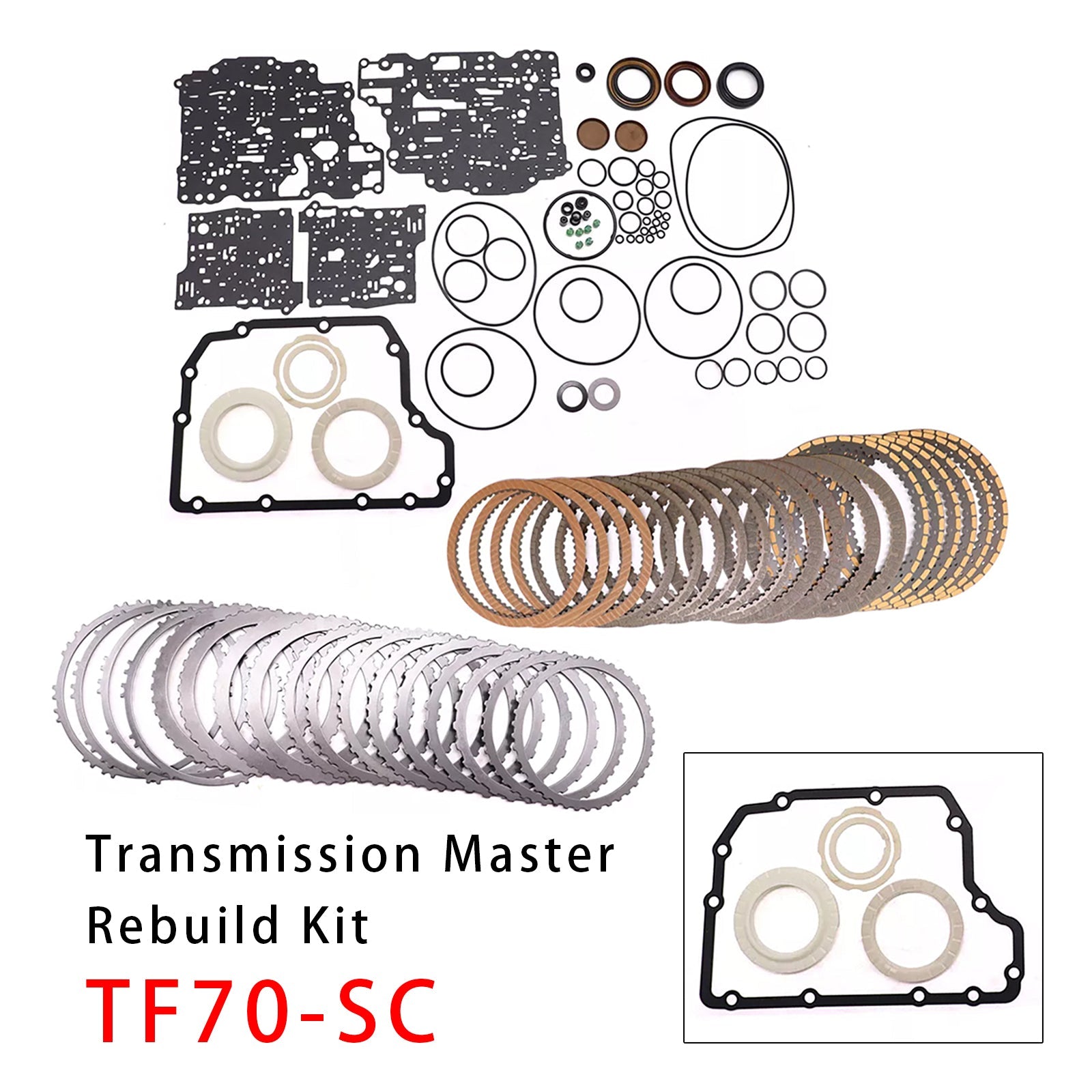 2006-2011 For Peugeot 308 (2 door) Transmission Rebuild kit Overhaul Seals TF70-SC TF70SC