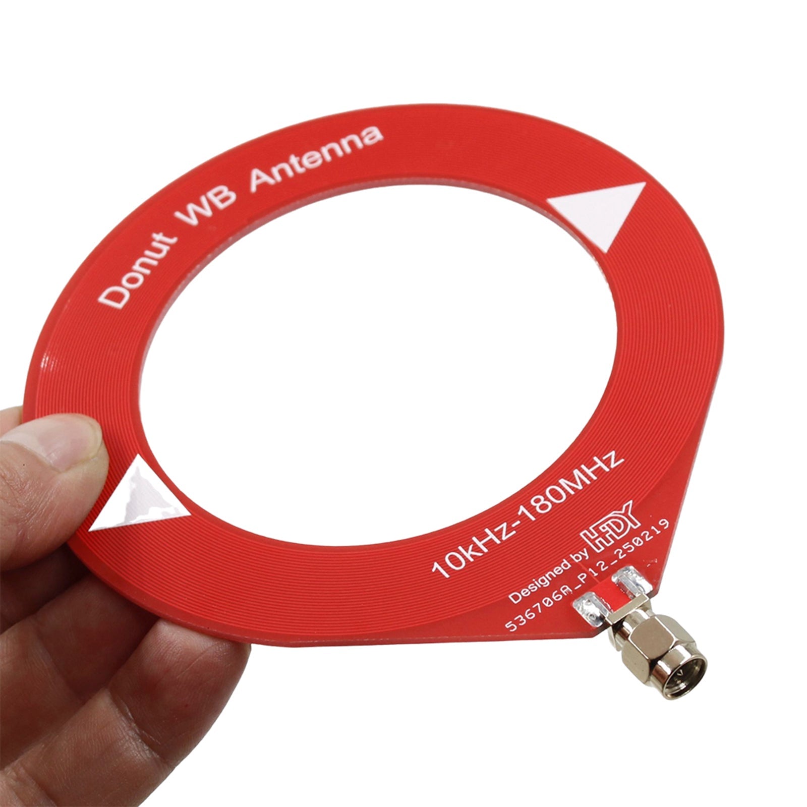 10kHz-180MHz Full-Band Coverage Ring Donut Antenna Shortwave/Medium Wave SDR