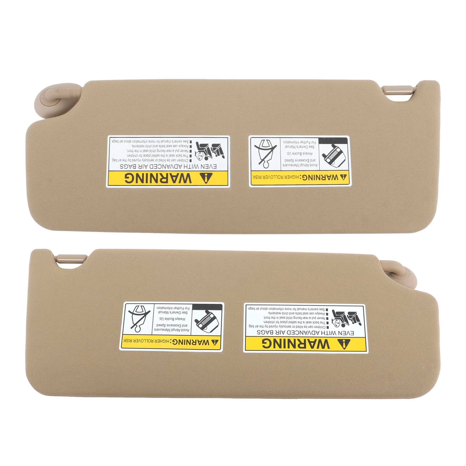 2016-2022 Honda Pilot 2PCS Gray Sun Visor Left & Right 83280-TG7-A12ZA 83230-TG7-A12ZA