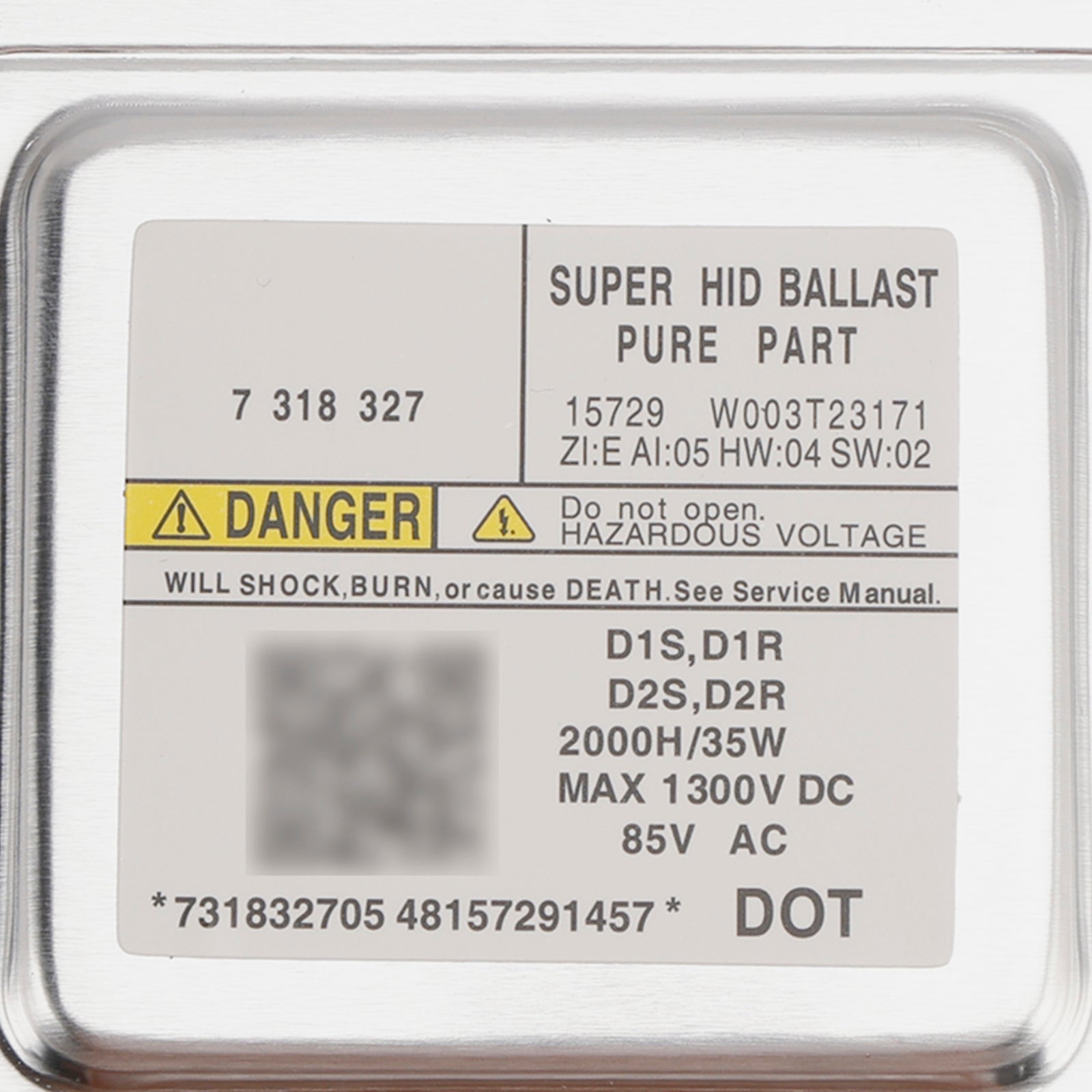 Xenon HID Headlight Electric Ballast D1S 731832705 For BMW 3 Series X1 Z4